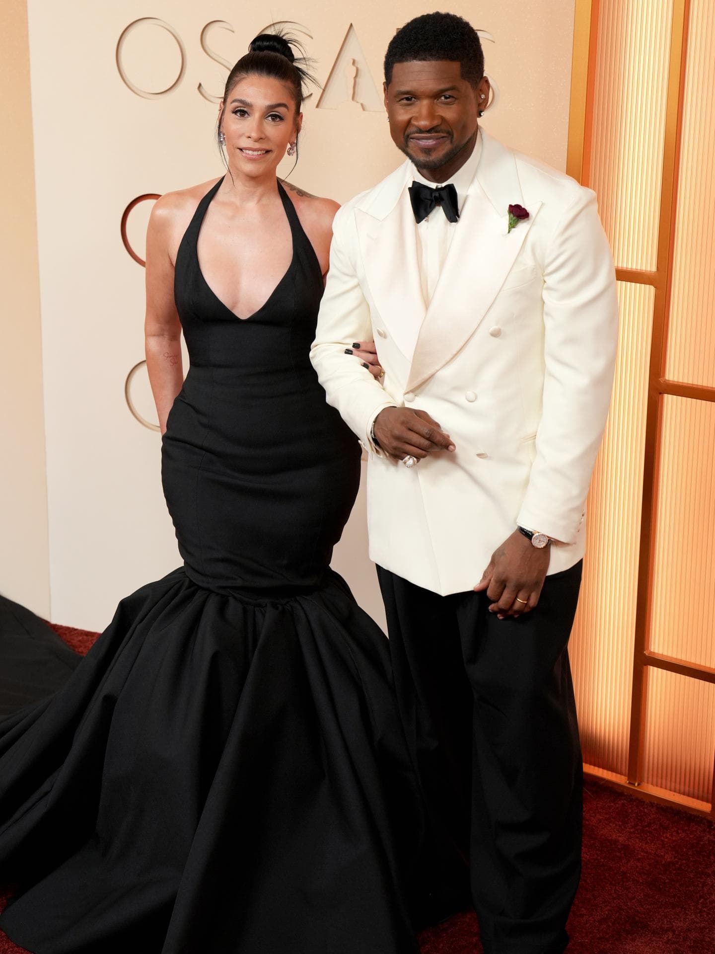Jennifer Goicoechea und Usher bei den Oscars 2026