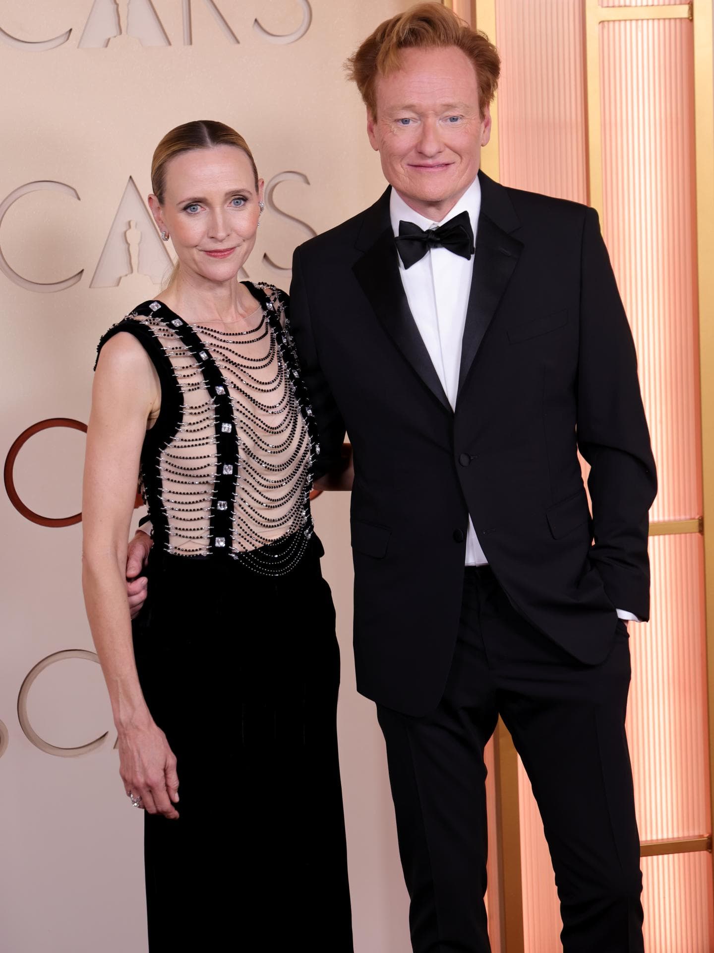 Liza Powel O'Brien und Conan O'Brien bei den Oscars 2026