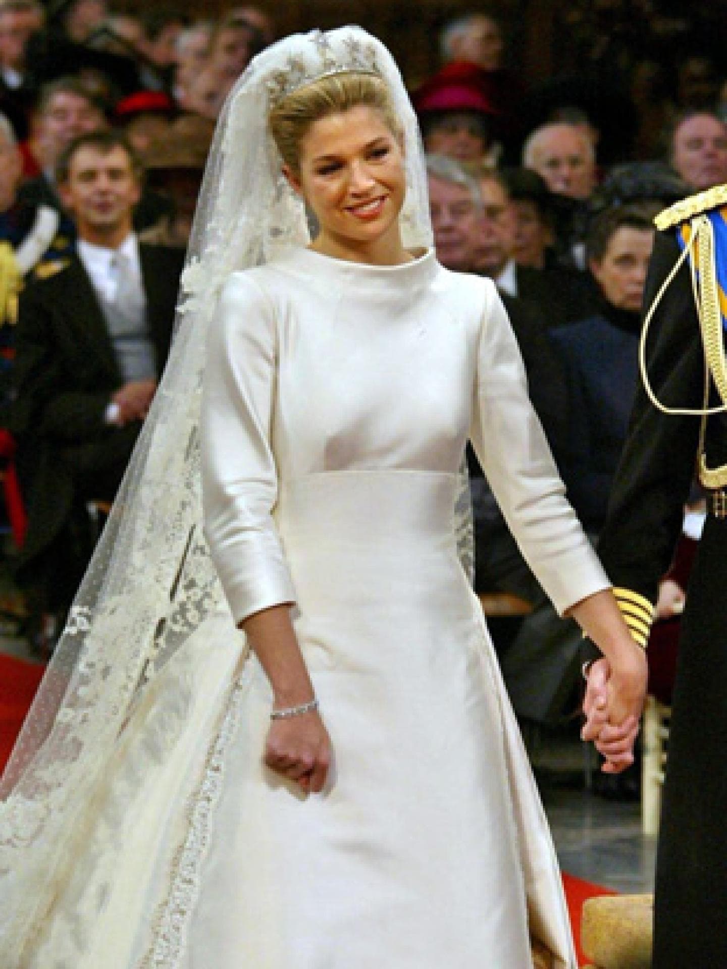 Königin Máxima im Hochzeitskleid