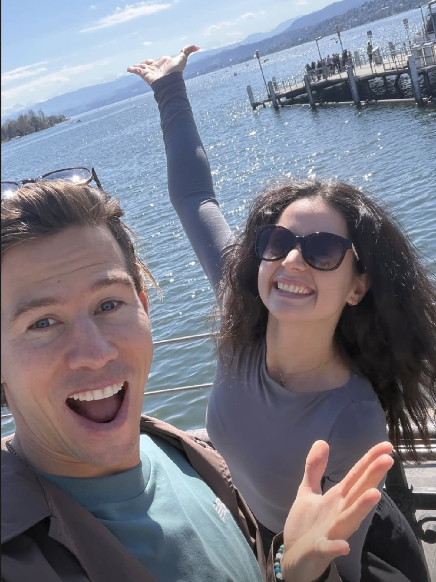 Let's Dance": Liebesgerüchte - Malika Dzumaev besucht Joel Mattli in der  Schweiz