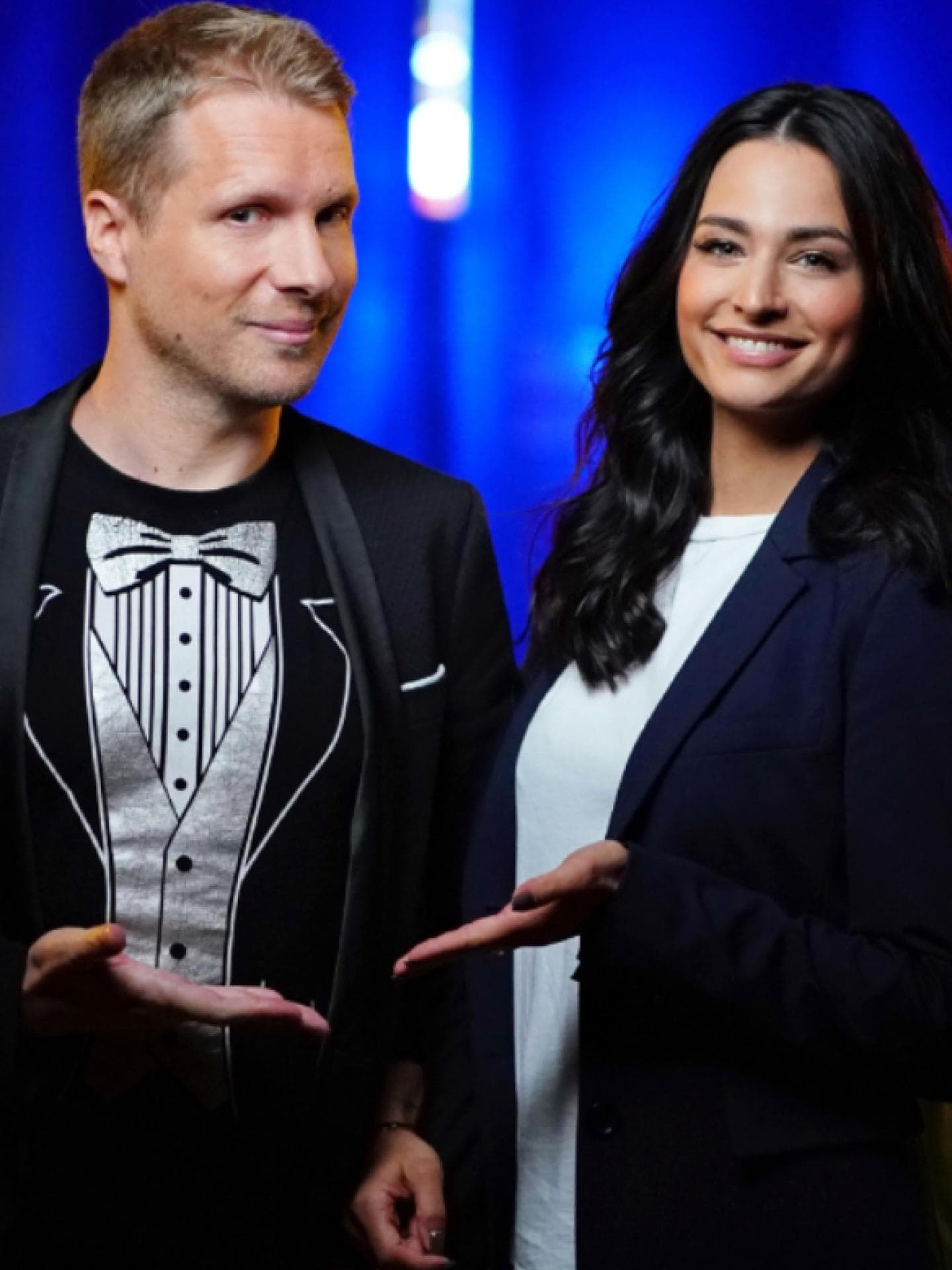 Amira Aly und Oliver Pocher für ihre RTL-Show