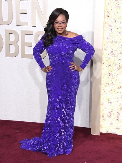 Oprah Winfrey bei den "Golden Globes" 2024