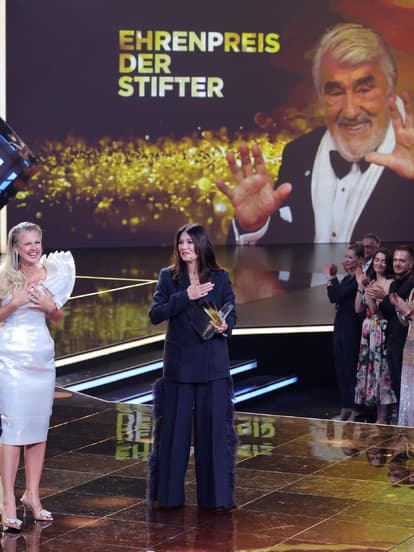 Stars beim "Deutschen Fernsehpreis 2024": Maria Adorf