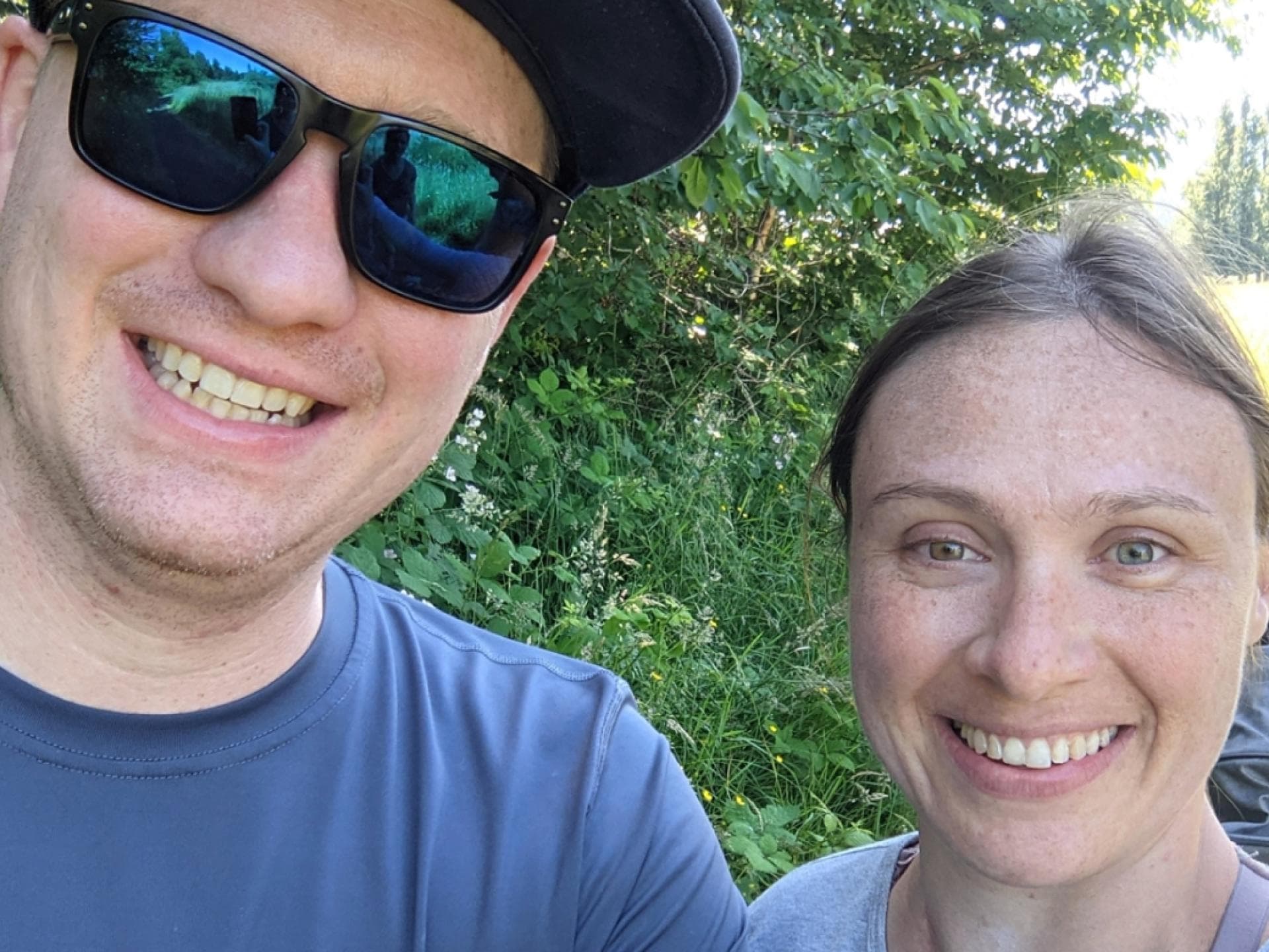 Janina Reimann und ihr Verlobter