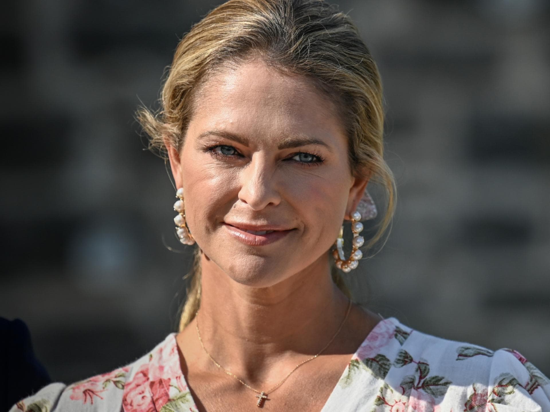 Prinzessin Madeleine von Schweden lächelt
