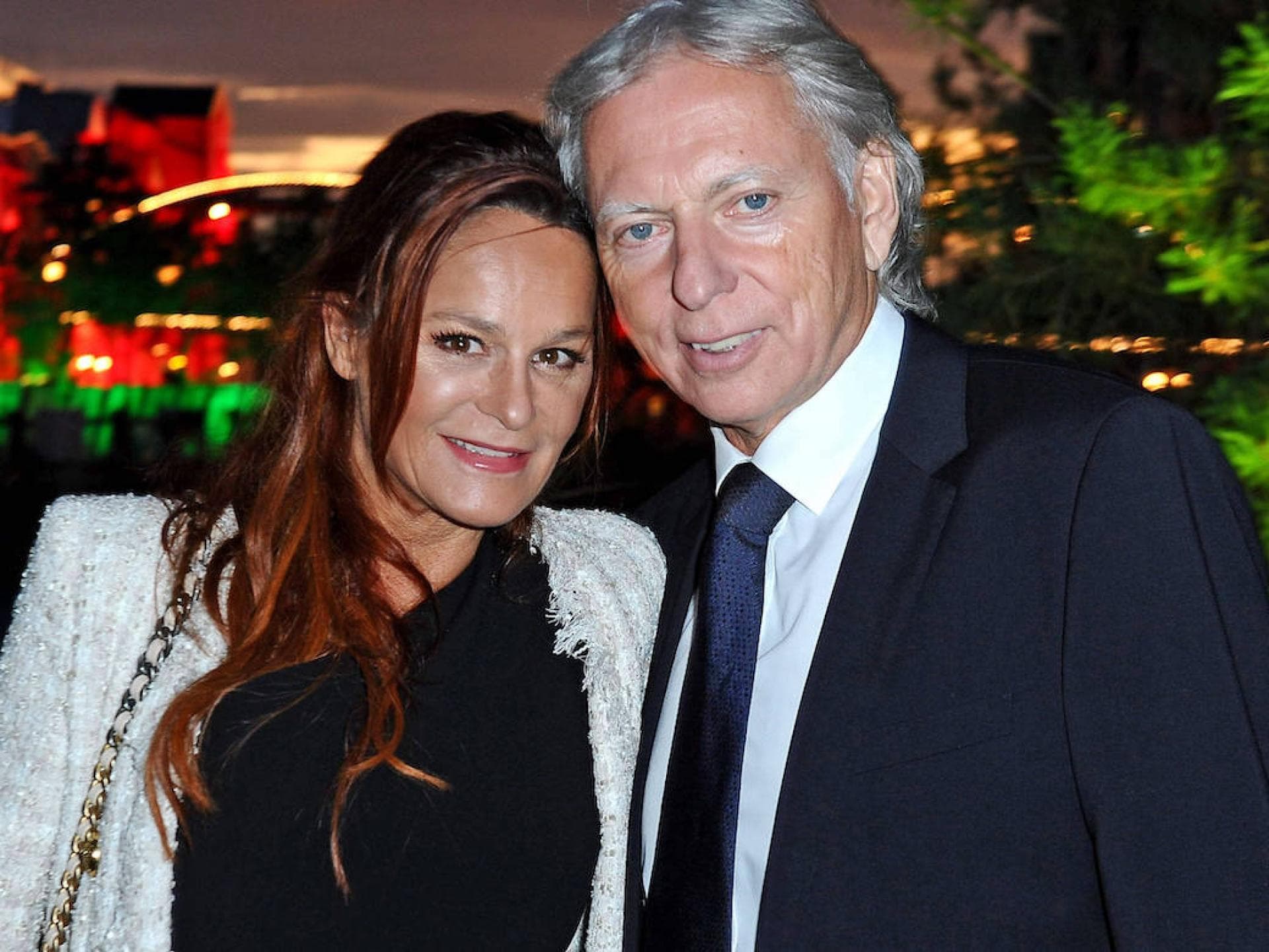 Andrea Berg und Ulrich Ferber posieren eng nebeneinander