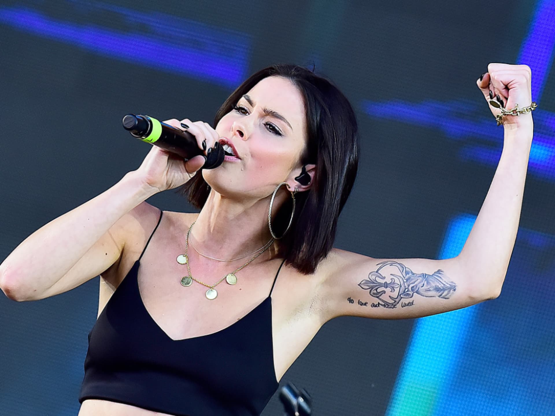 Lena Meyer-Landrut bei einem Auftritt