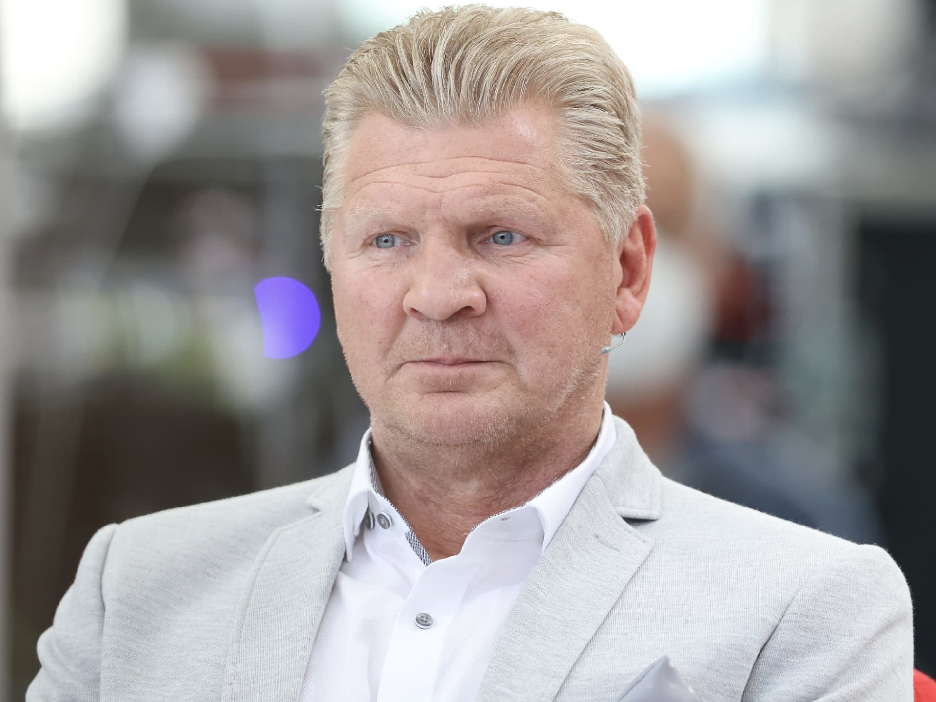 Stefan Effenberg mit leerem Blick