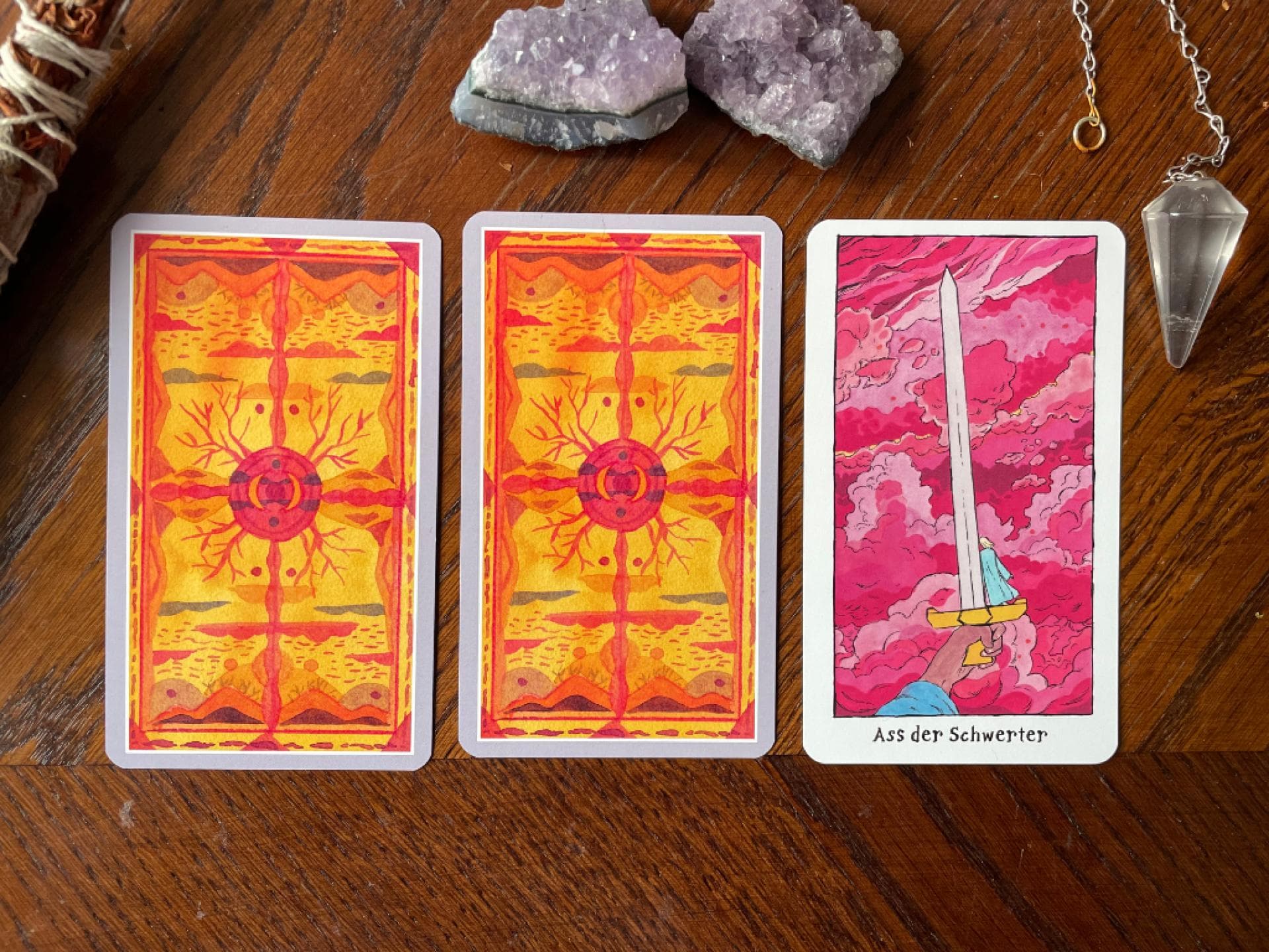 Tarot Tageskarte aus dem Kartendeck Magic Slumber Tarot 3