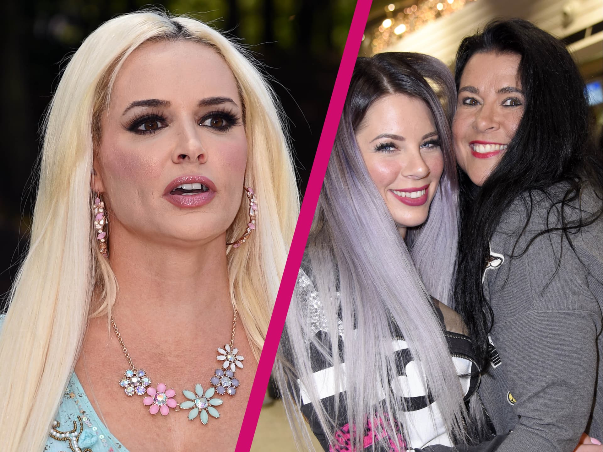 Daniela Katzenberger, Jenny Frankhauser und Iris Klein