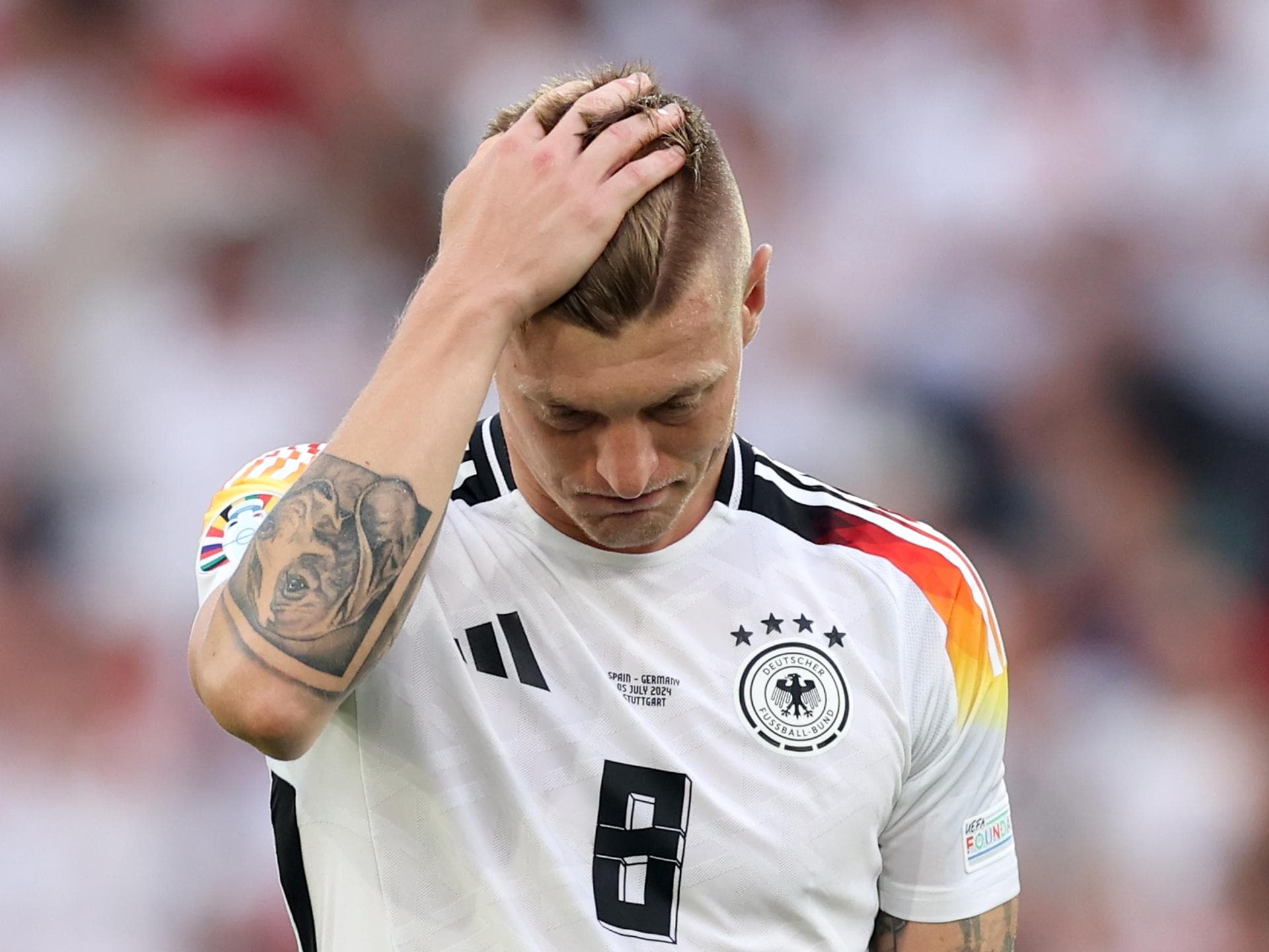 Toni Kroos enttäuscht nach EM-Aus