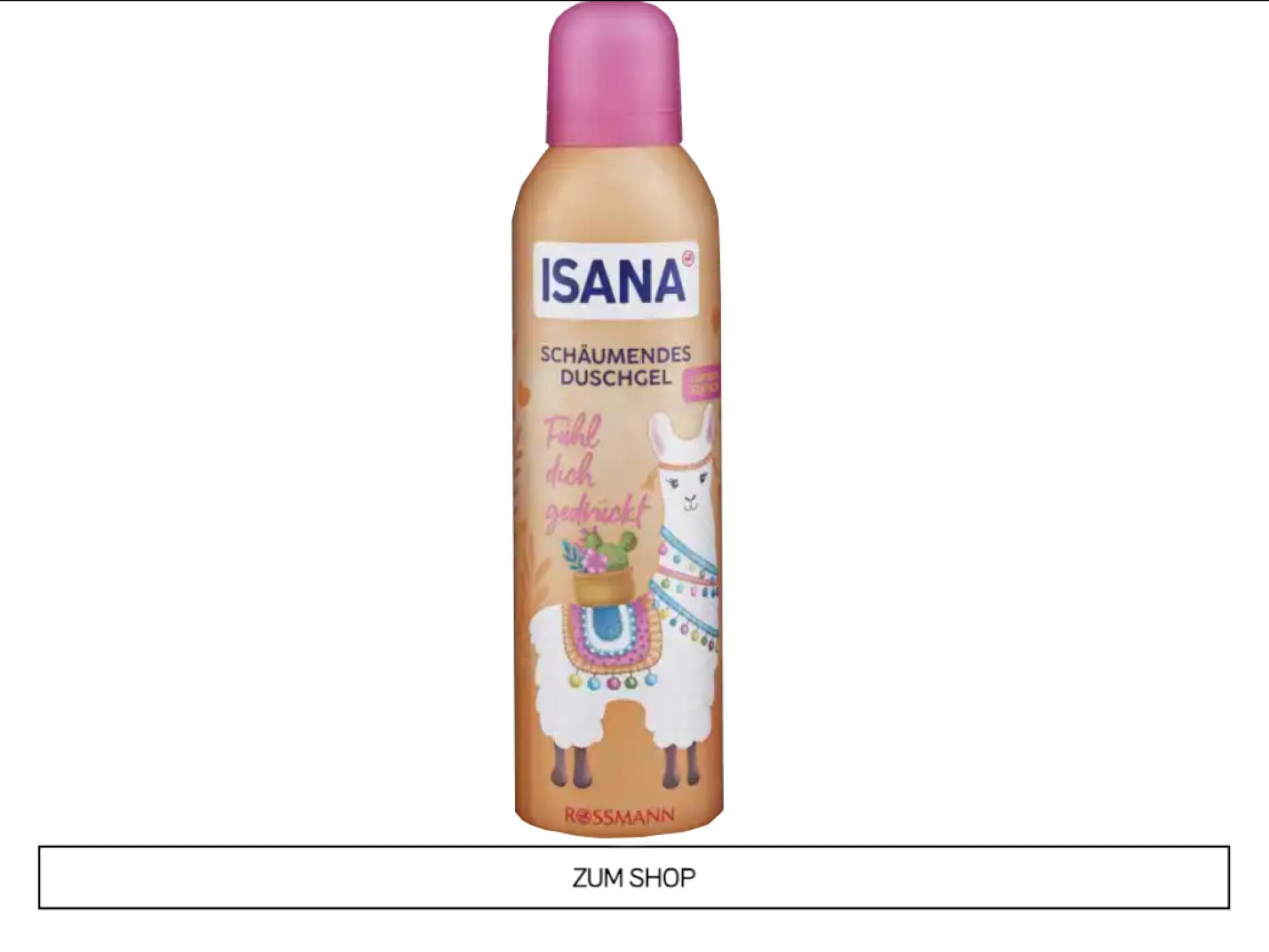 Duschschaum von Isana