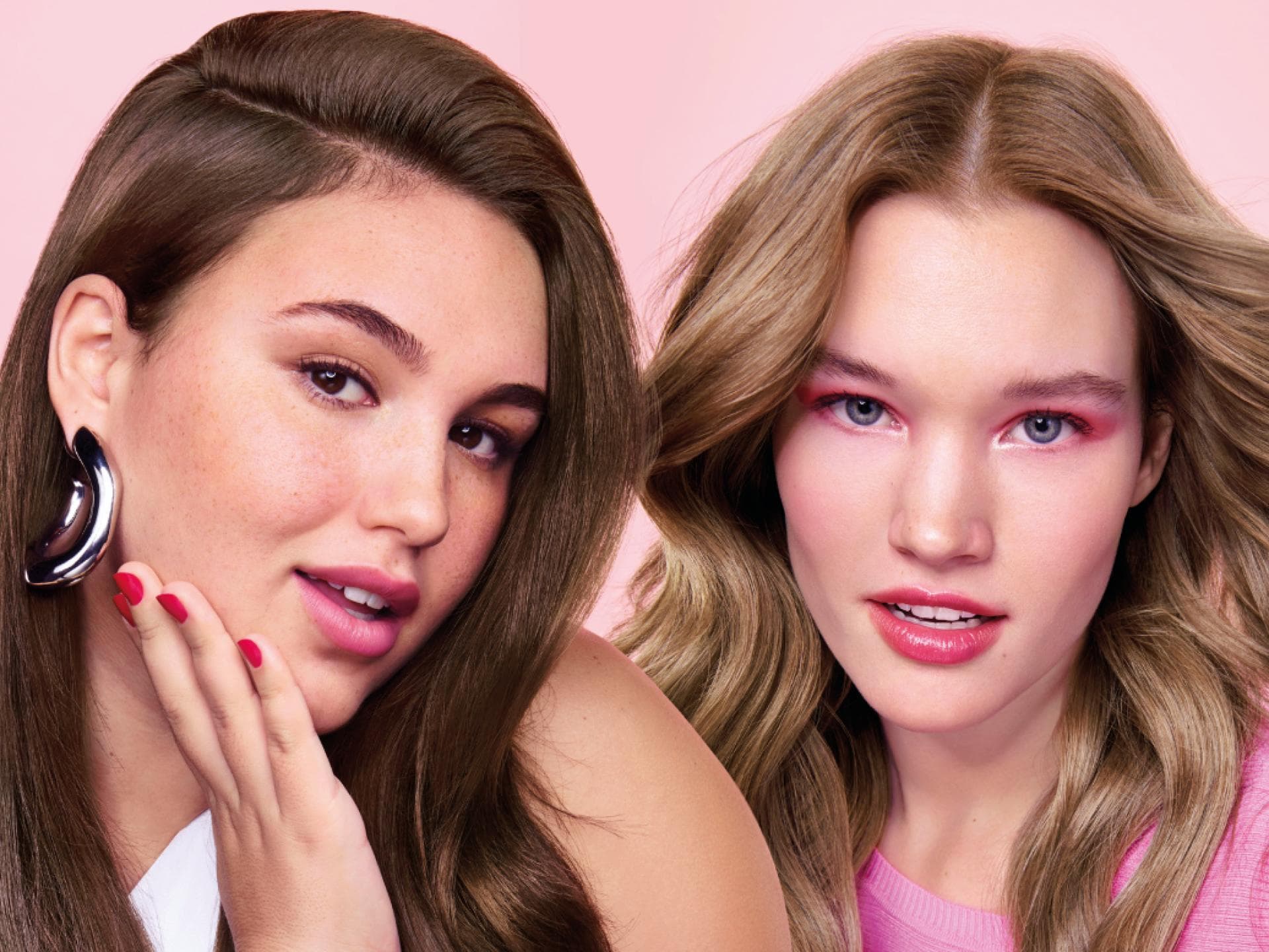 Coloration von Garnier Frauen mit schönen Haaren