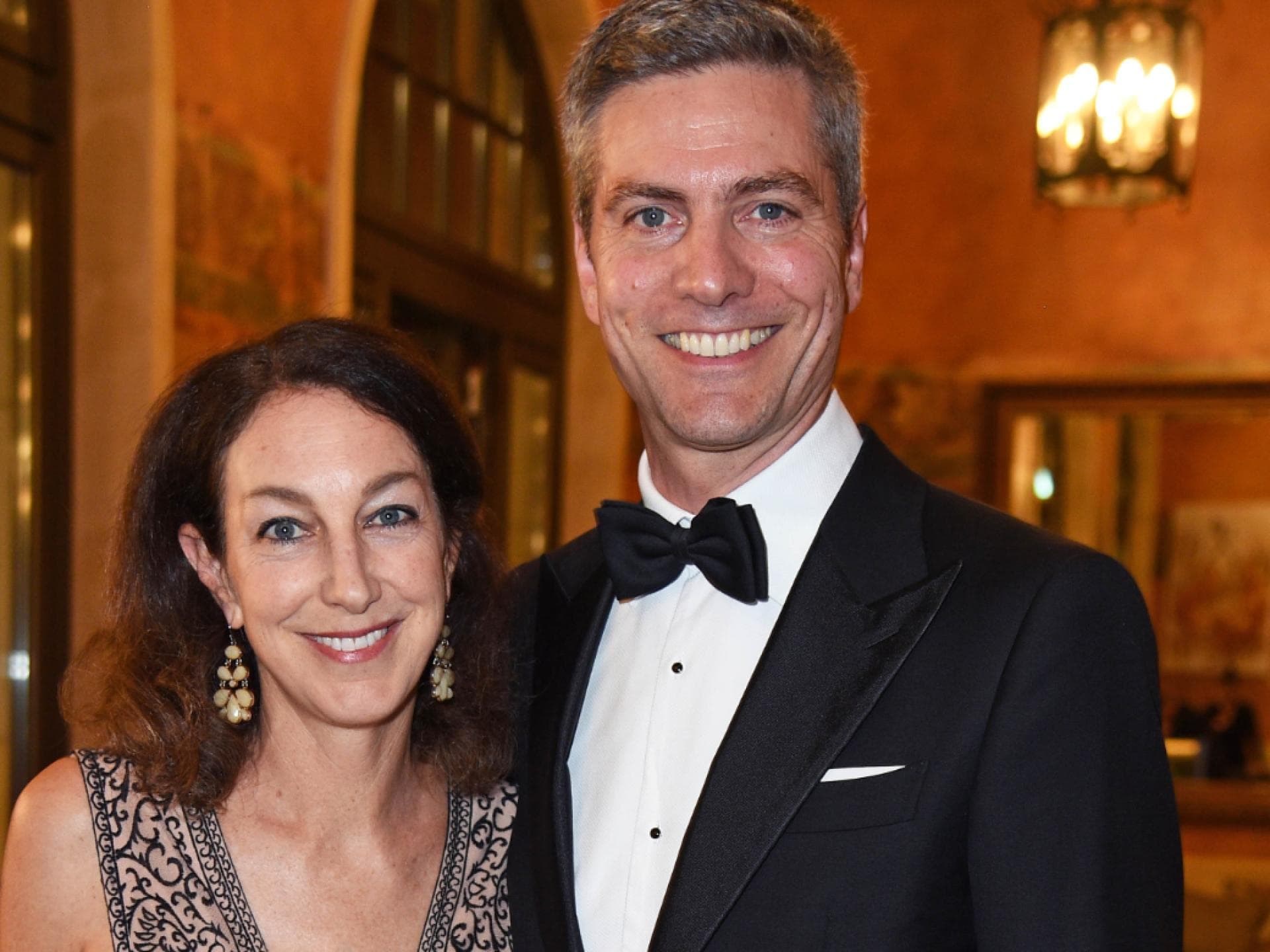 Ingo Zamperoni mit seiner Ehefrau Jennifer Bourguignon