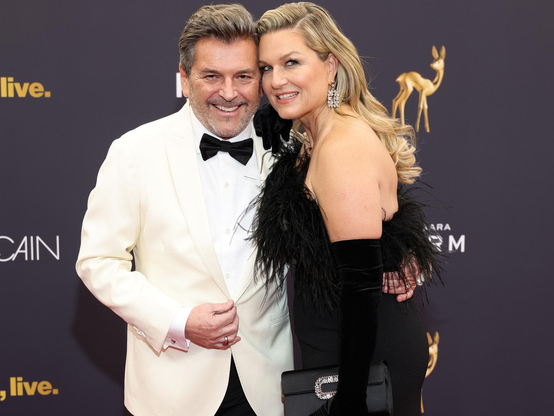 Thomas Anders und Ehefrau Claudia Anders beim Bambi