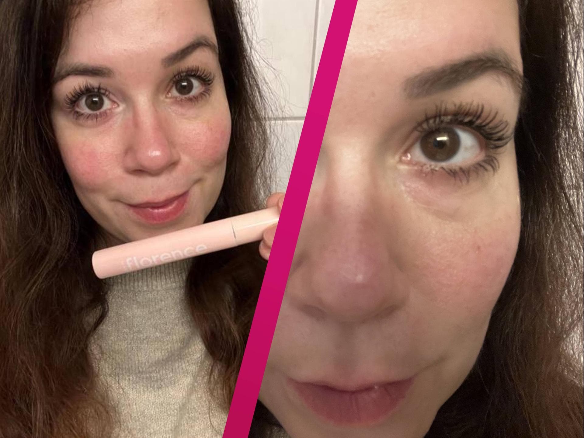 vorher-nachher mascara Mascara test
