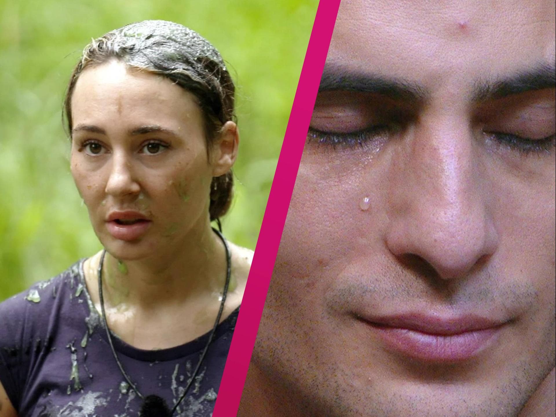 Alessia und Timur Dschungel Alessia und Timur emotional