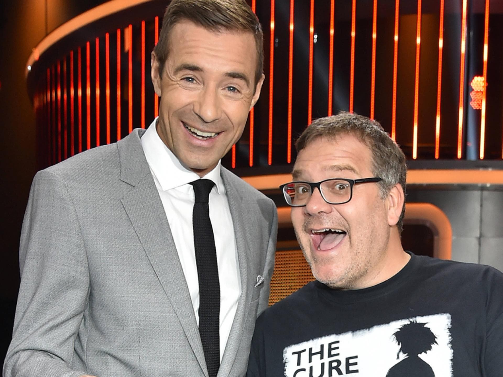 Elton bei Klein gegen Groß mit Kai Pflaume