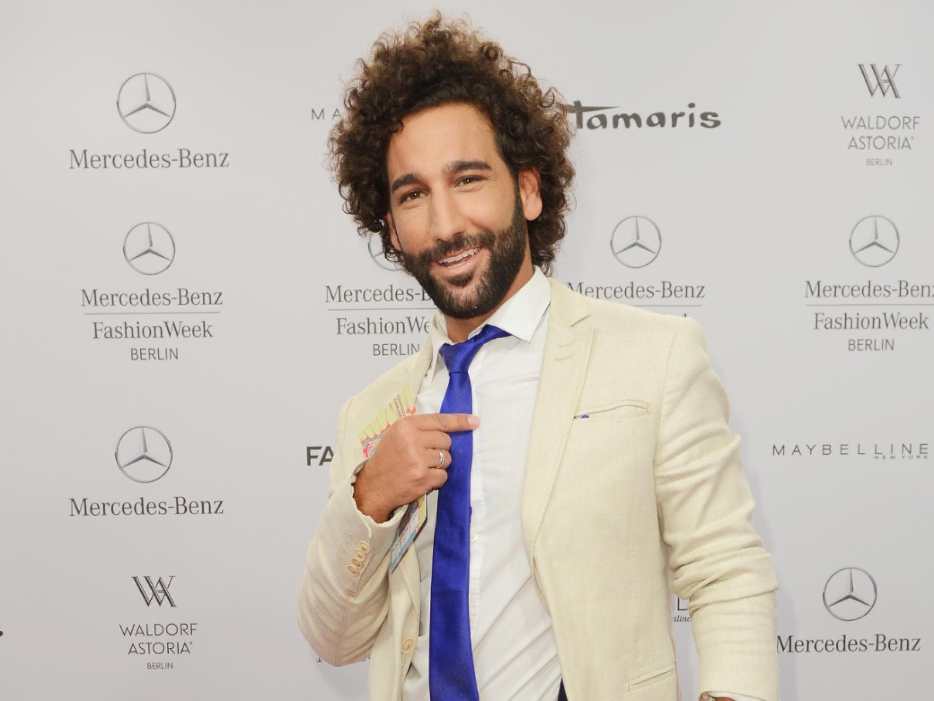 Massimo Sinato bei der Fashion Week