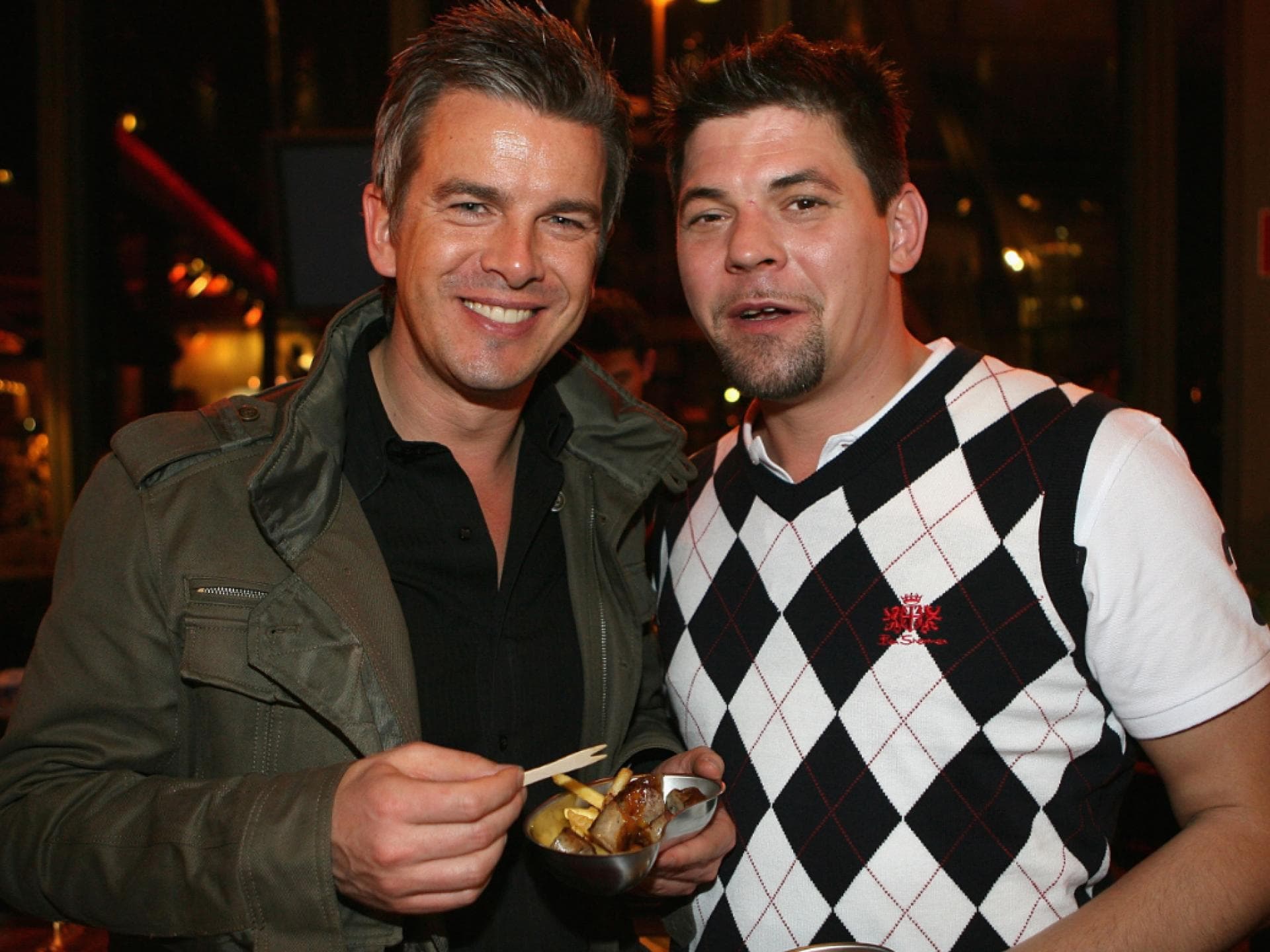 Tim Mälzer und Markus Lanz