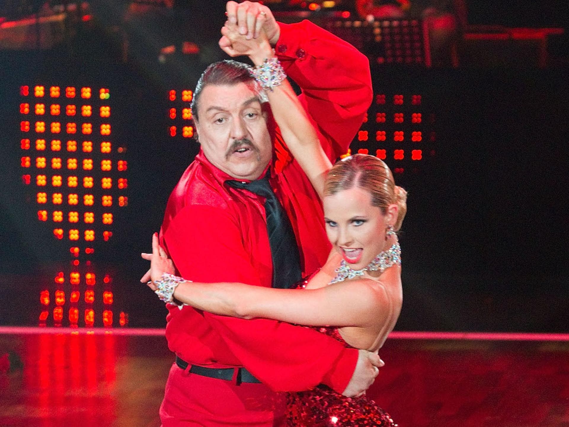 Achim Mentzel und Sarah Patton bei Let's Dance