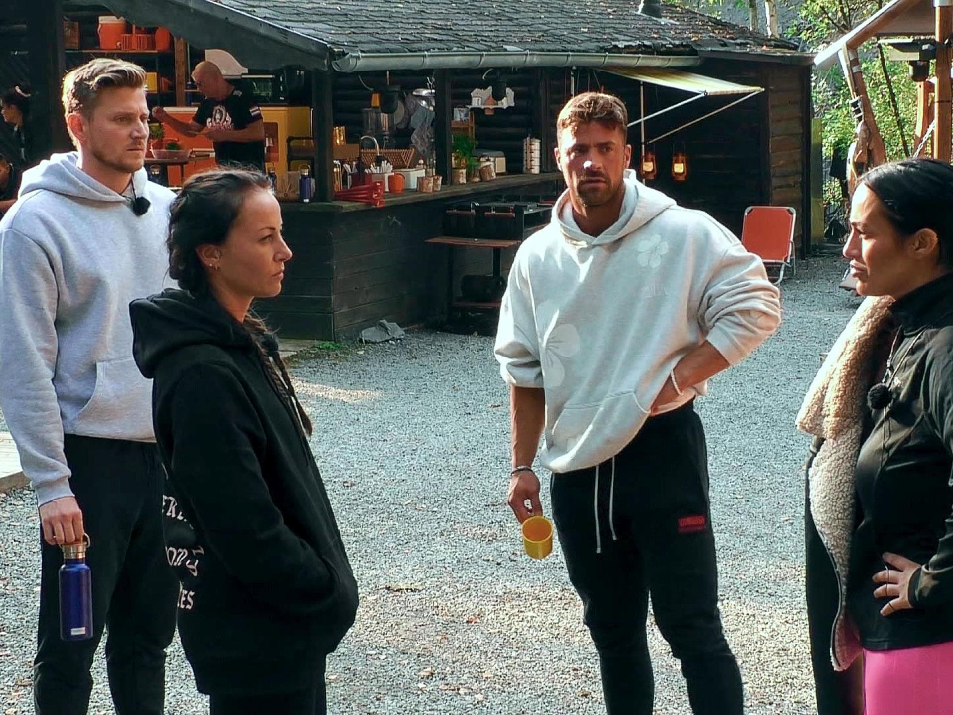 Sandra Sicora, Tommy Pedroni, Tobias Wegener und Paulina Ljubas bei "Couple Challenge"