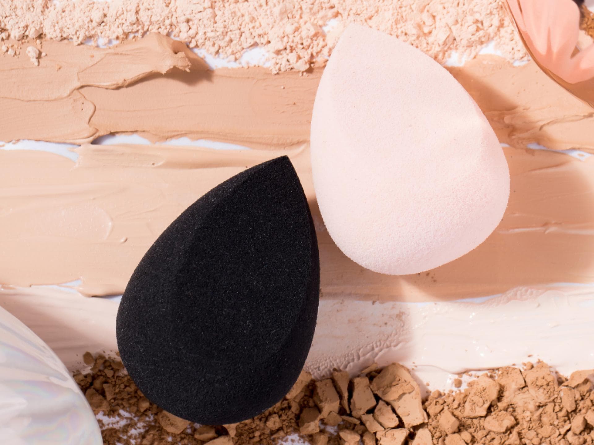 beautyblender benutzen beautyblender mit make-up