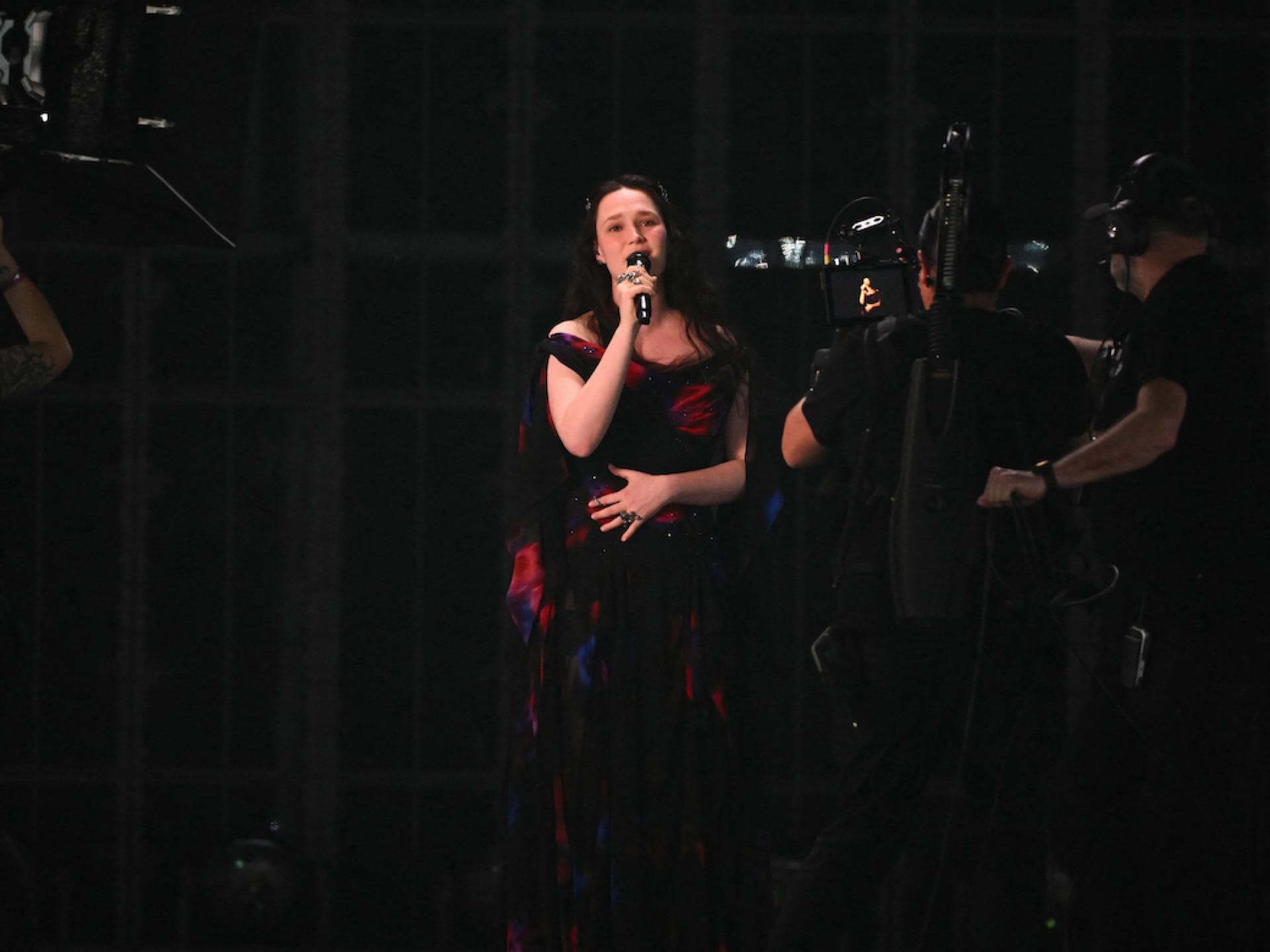 Zoë Më beim Halbfinale ESC für die Schweiz