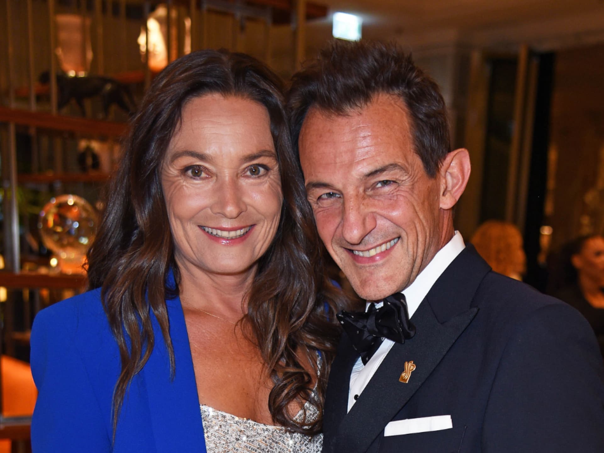 Jacqueline Macaulay und Hans-Werner Meyer strahlen