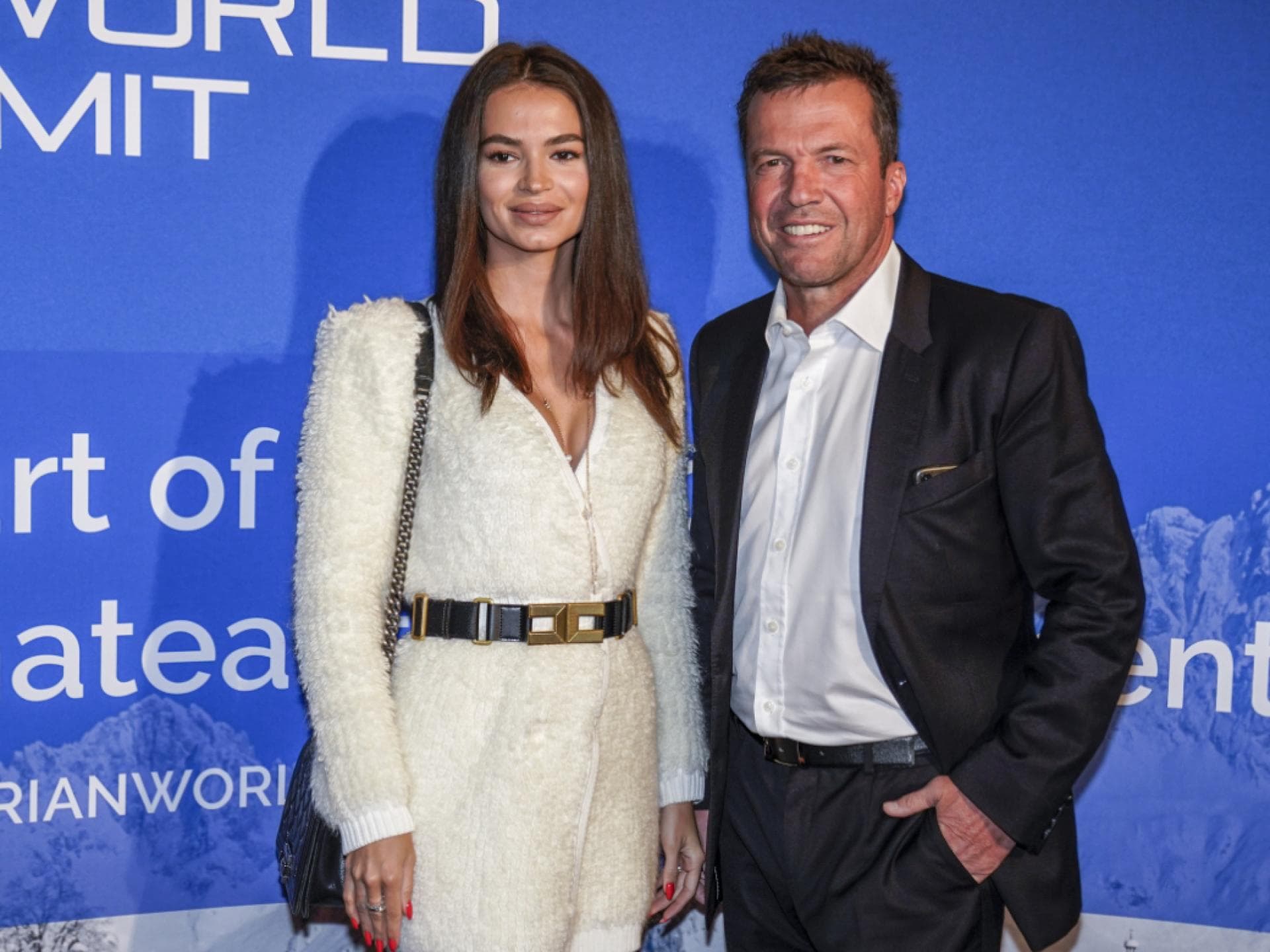 Anastasia Klimko und Lothar Matthäus