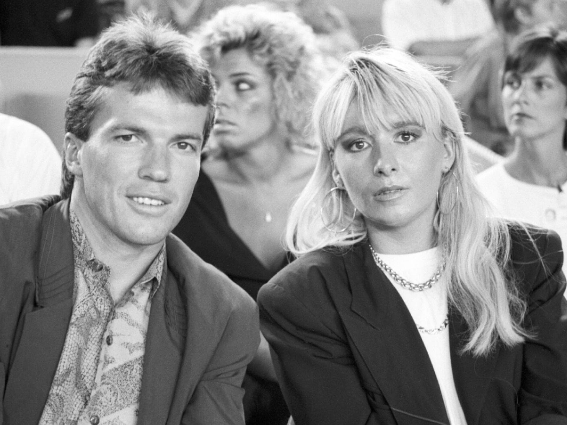 Lothar Matthäus und 1. Ehefrau  Silvia