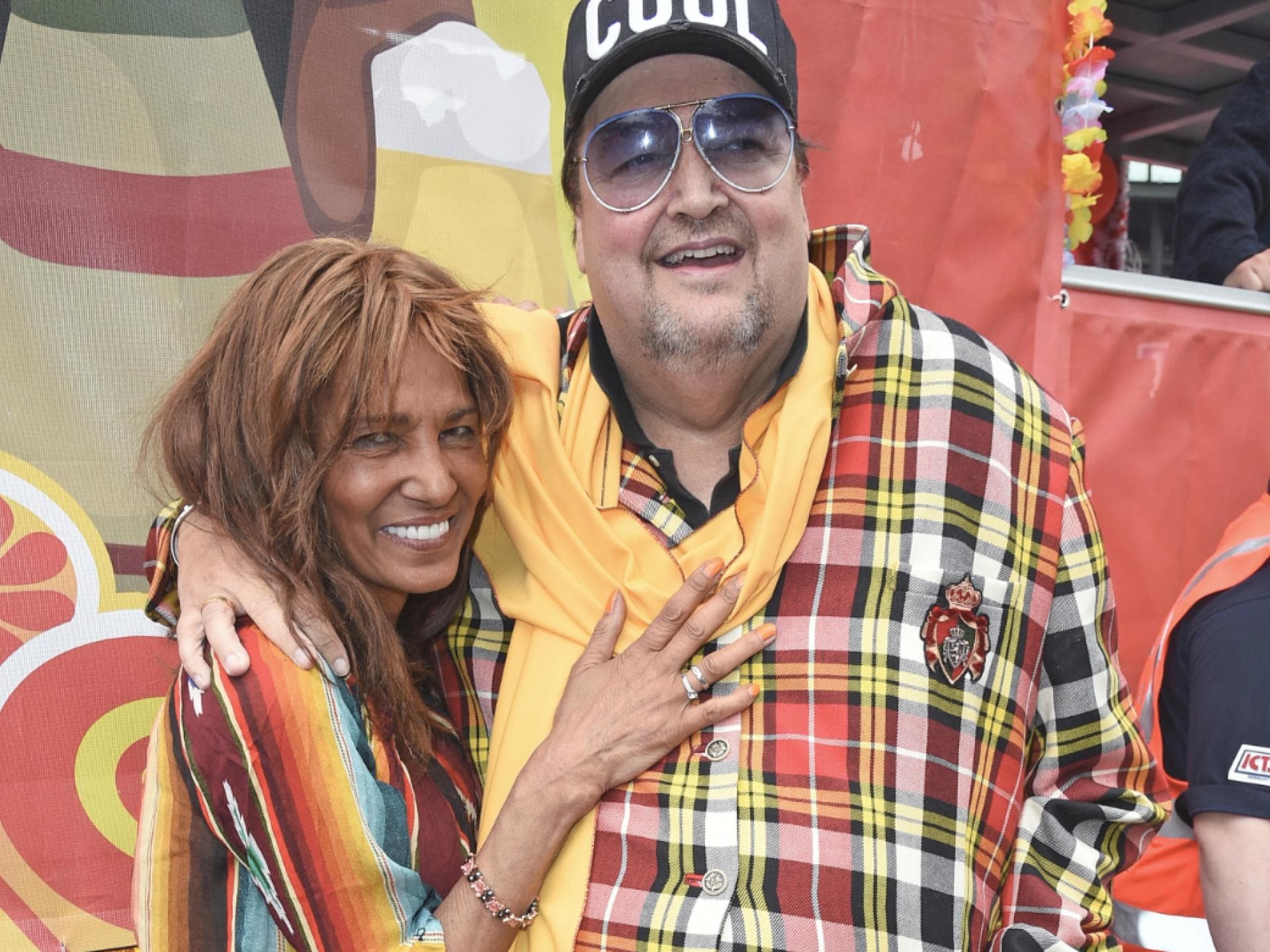 Nadja Abd el Farrag und Andreas Ellermann beim Schlagermove 2024 in Hamburg