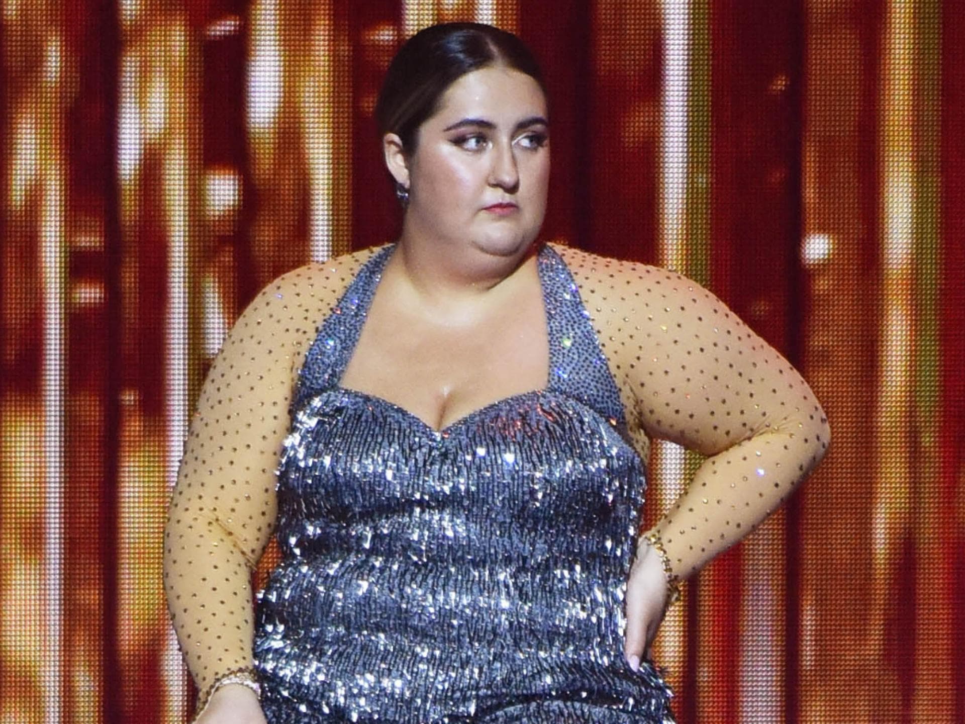 Selfiesandra bei einem "Let's Dance"-Tanz