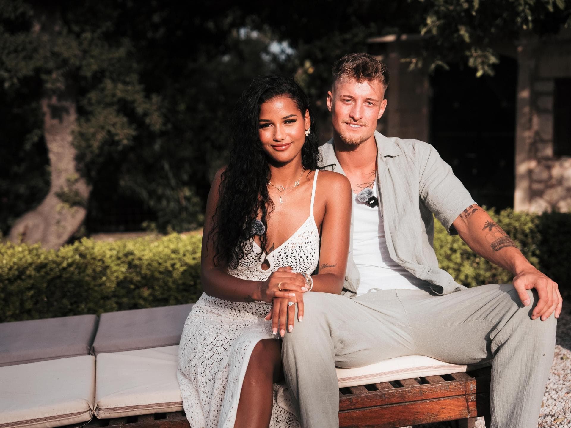 Breanda und Laurenz bei der 6. "Temptation Island VIP"-Staffel