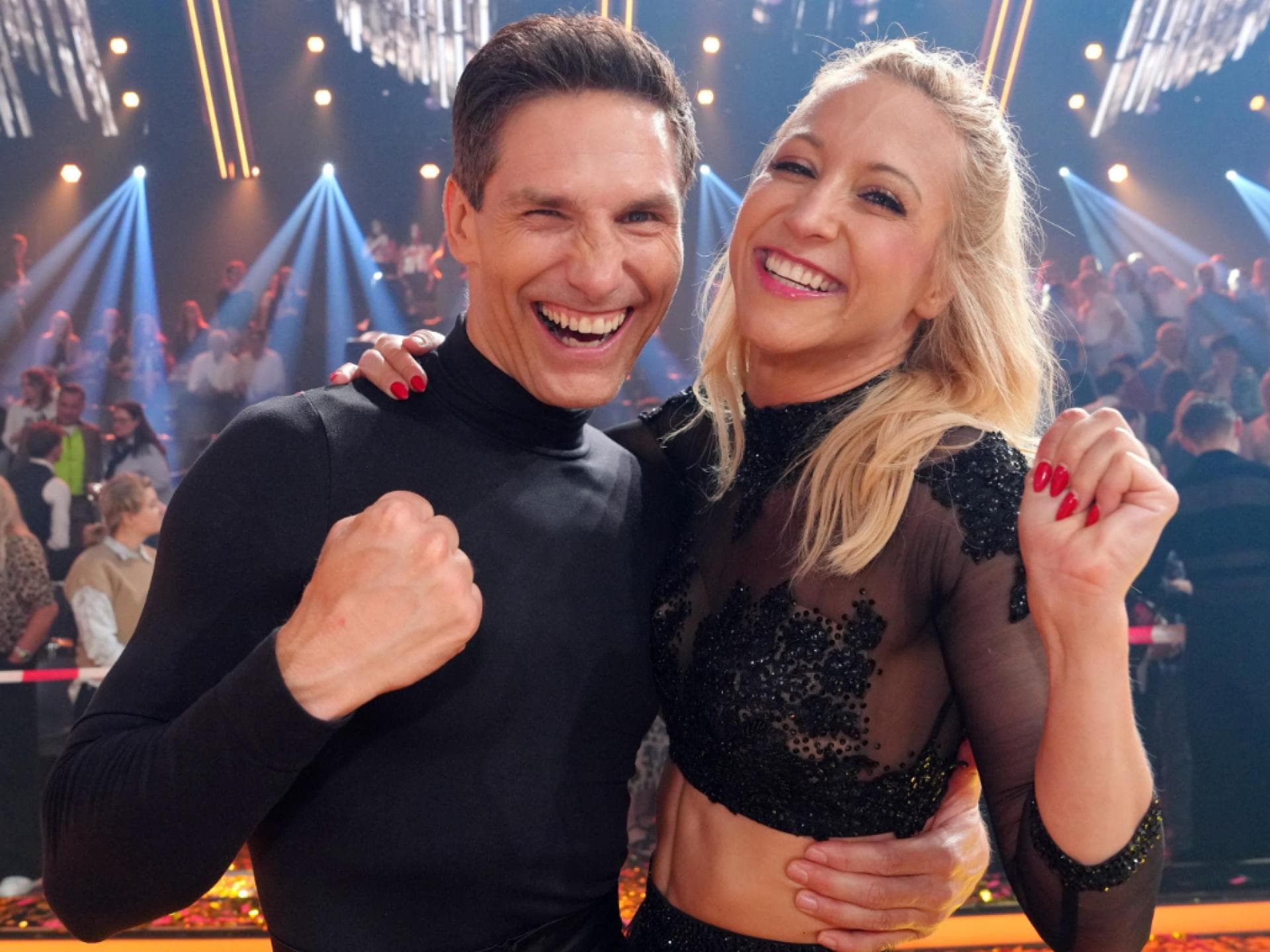 Christian Polanc mit Kathrin Menzinger bei Let's Dance