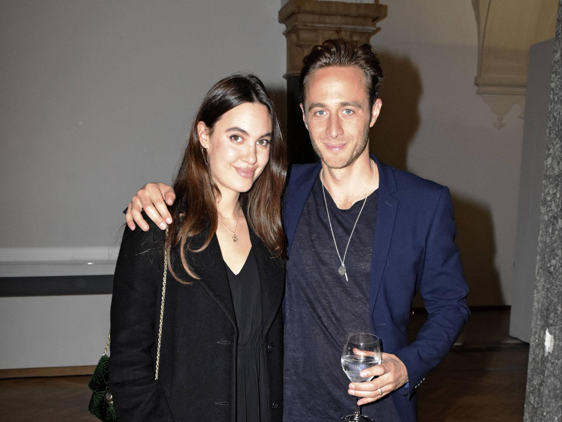 Gabriel Raab mit seiner Freundin Alina, 2017