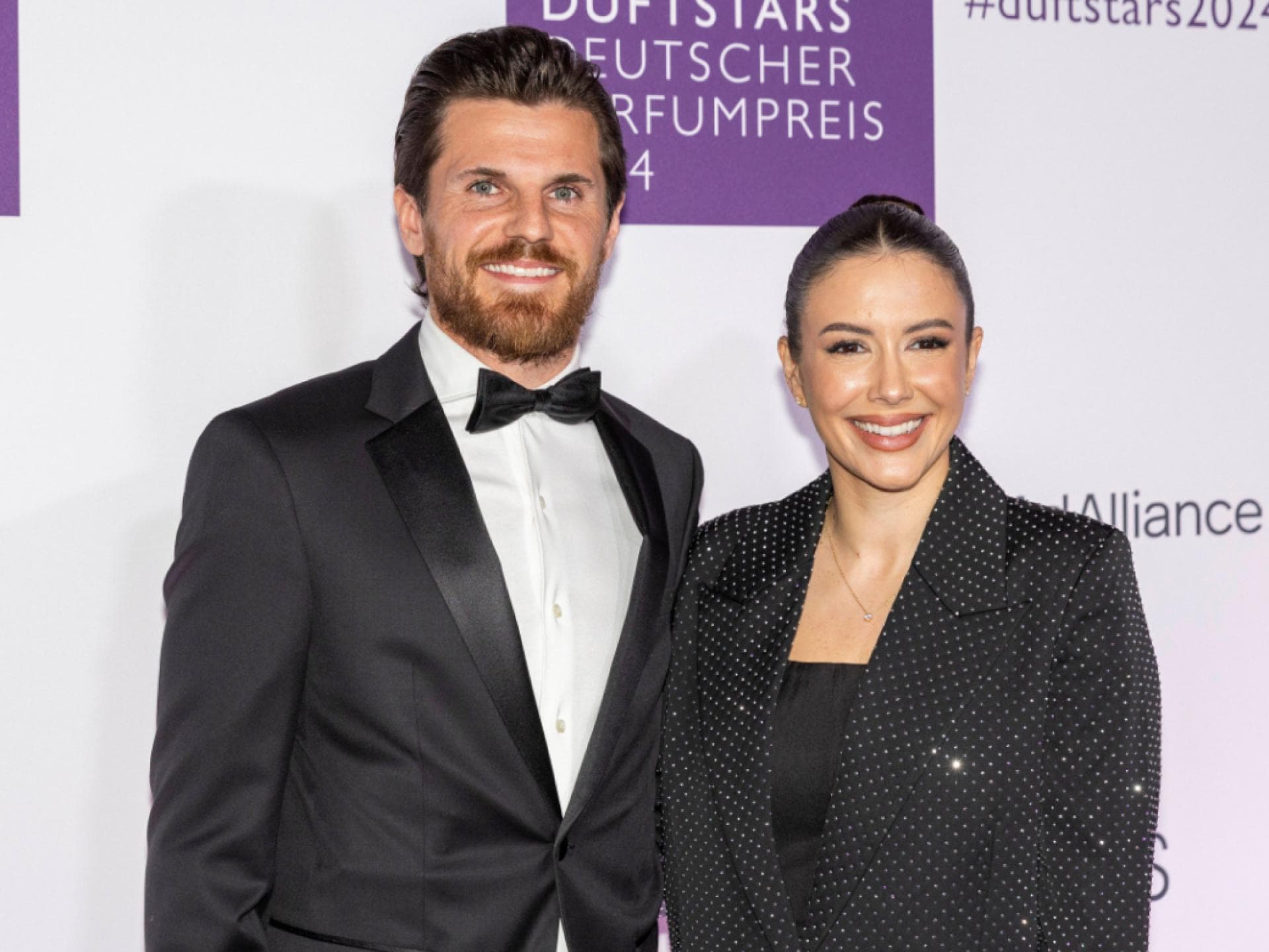 Jonas und Laura Hofmann glücklich