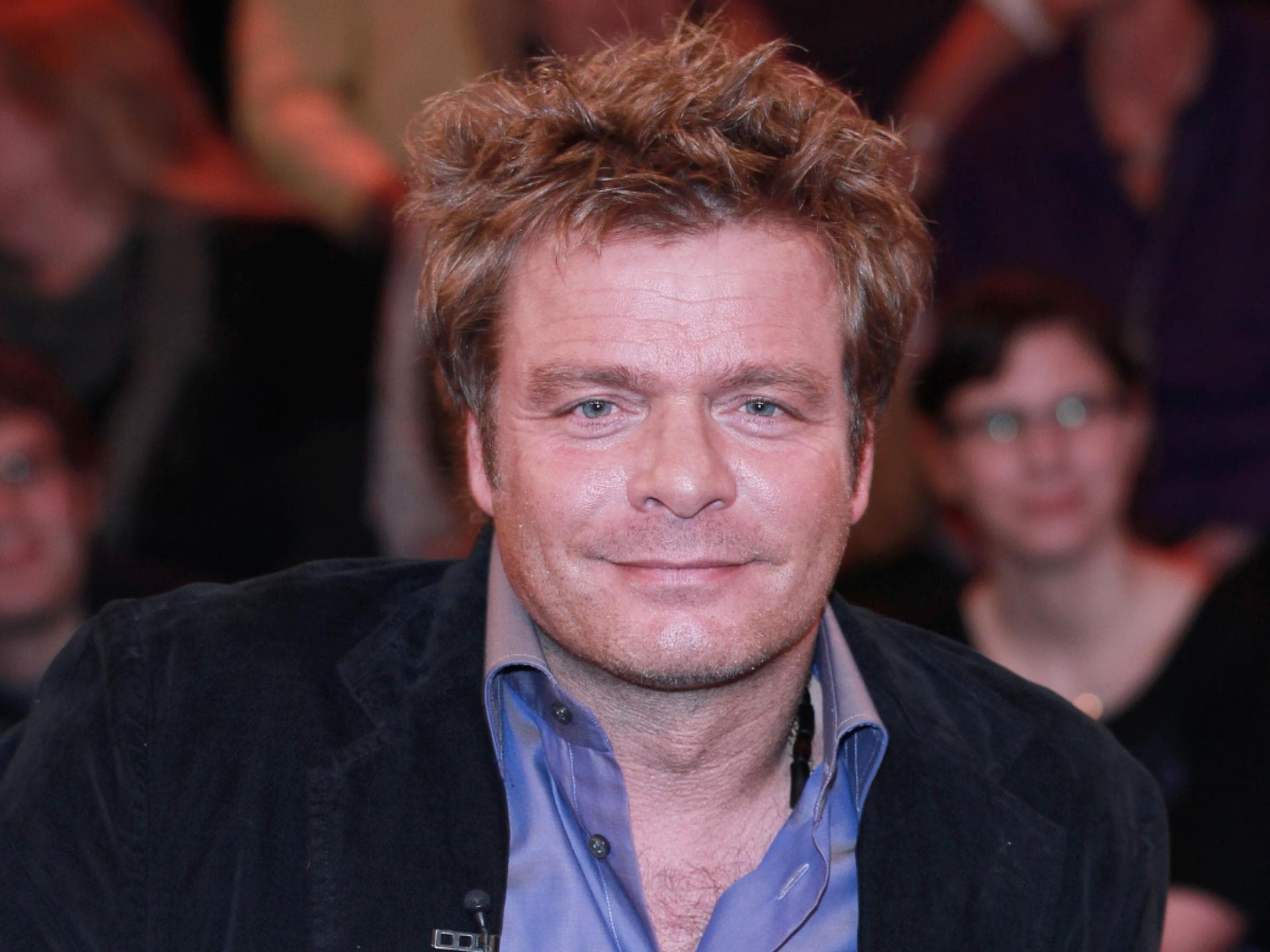 Oliver Geissen in Talkrunde