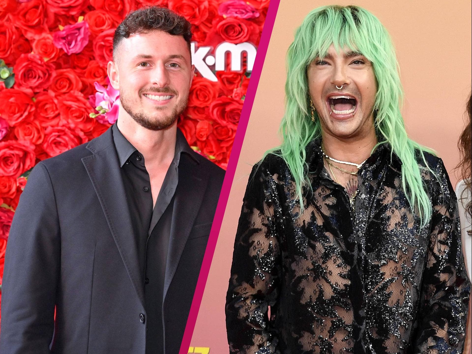 Jannik Kontalis mit Bill Kaulitz