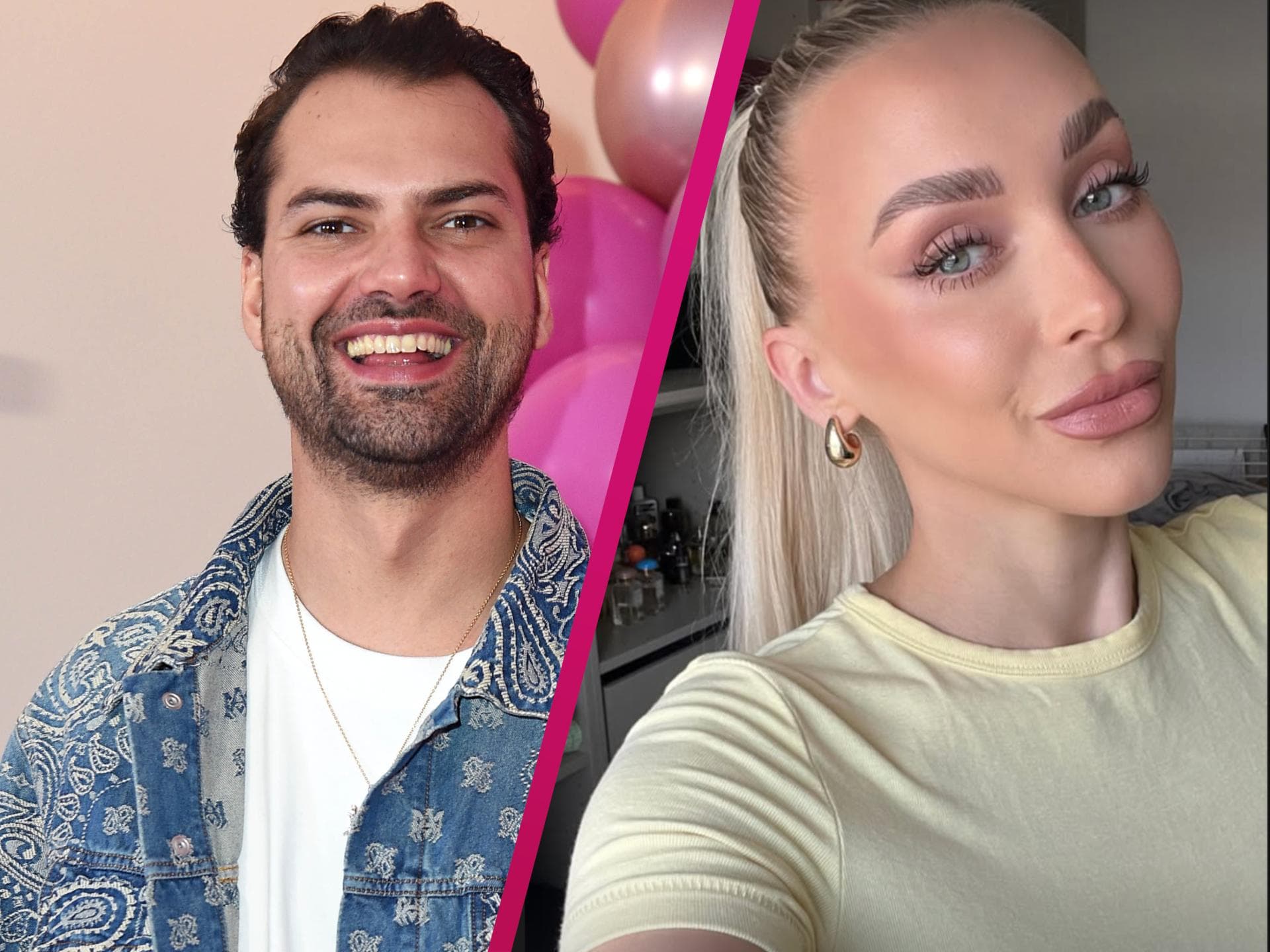 Jimi Blue Ochsenknecht und Mitkandidatin Beverly waren gemeinsam bei "Are You The One?"