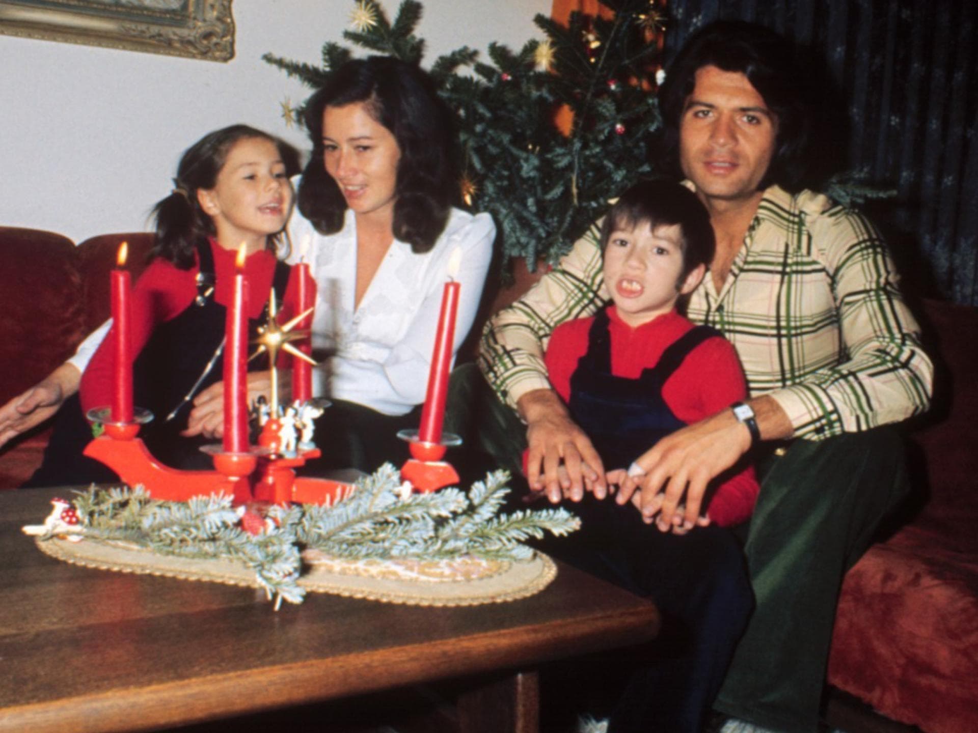 Lucas Cordalis mit Familie
