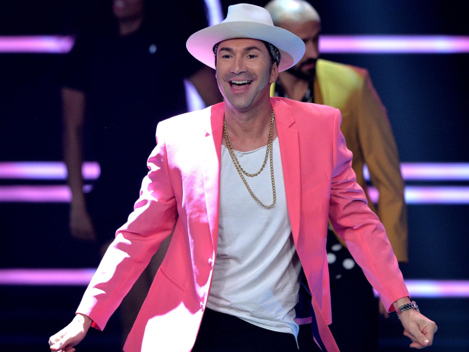 Lucas Cordalis in Pink