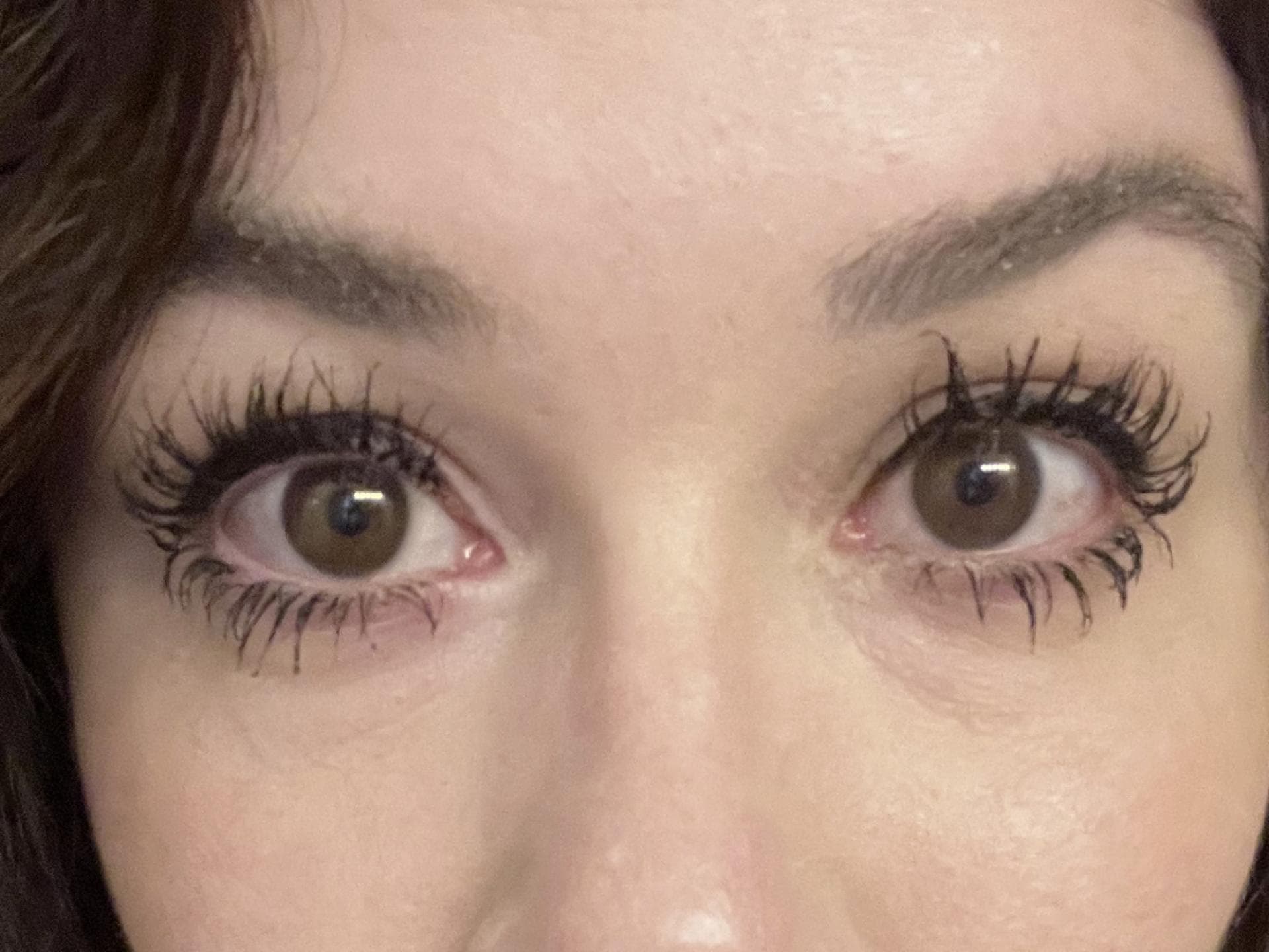 Wimpern mit Bad Gal Bang Mascara