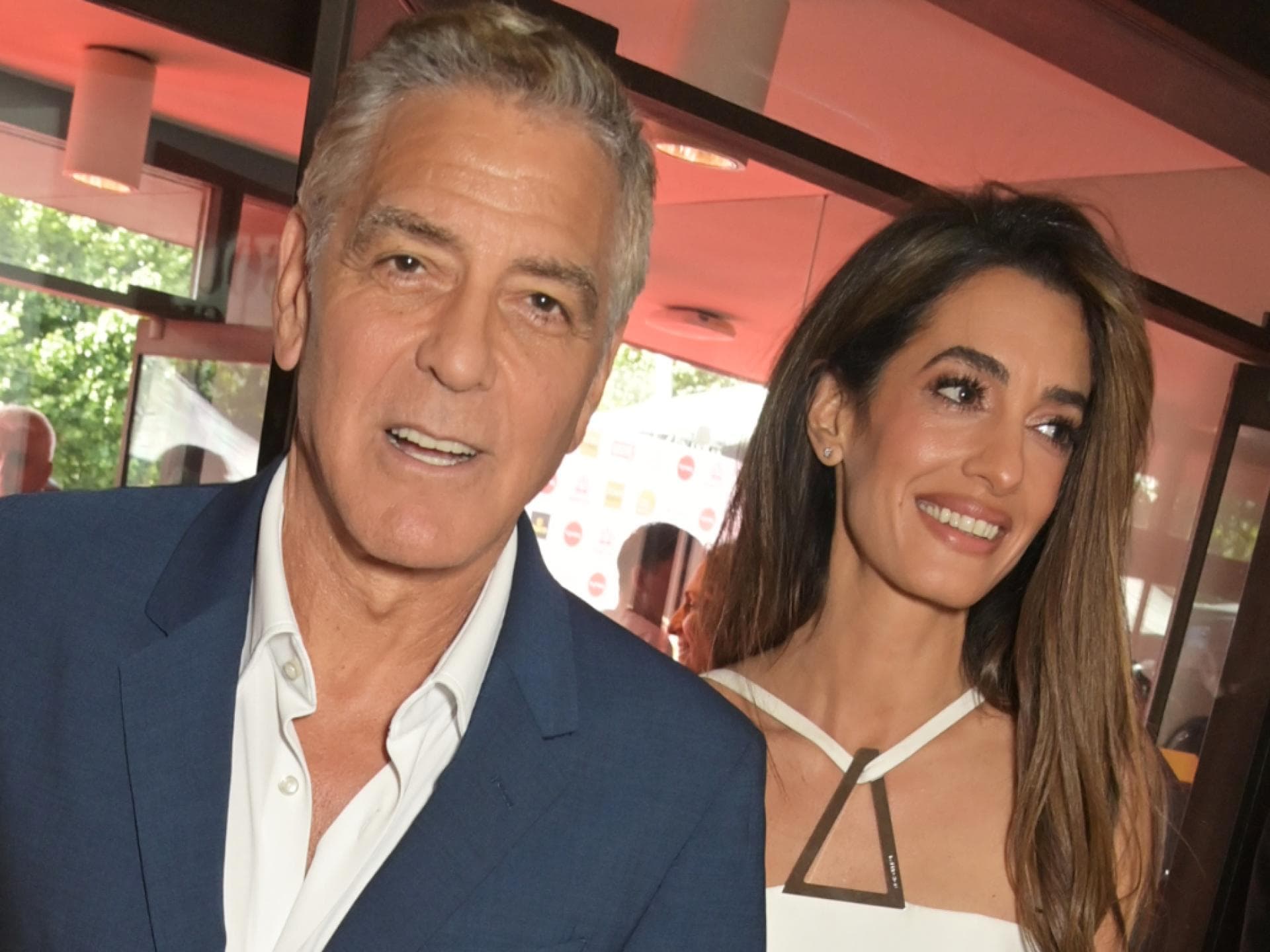 George Clooney mit Amal