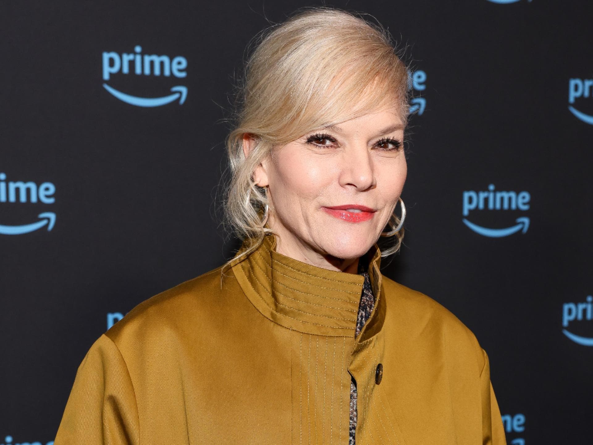 Ina Müller vor Prime Wand