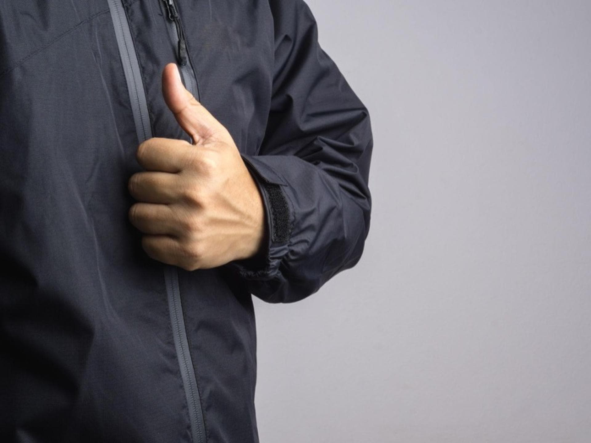 Softshelljacke in Schwarz