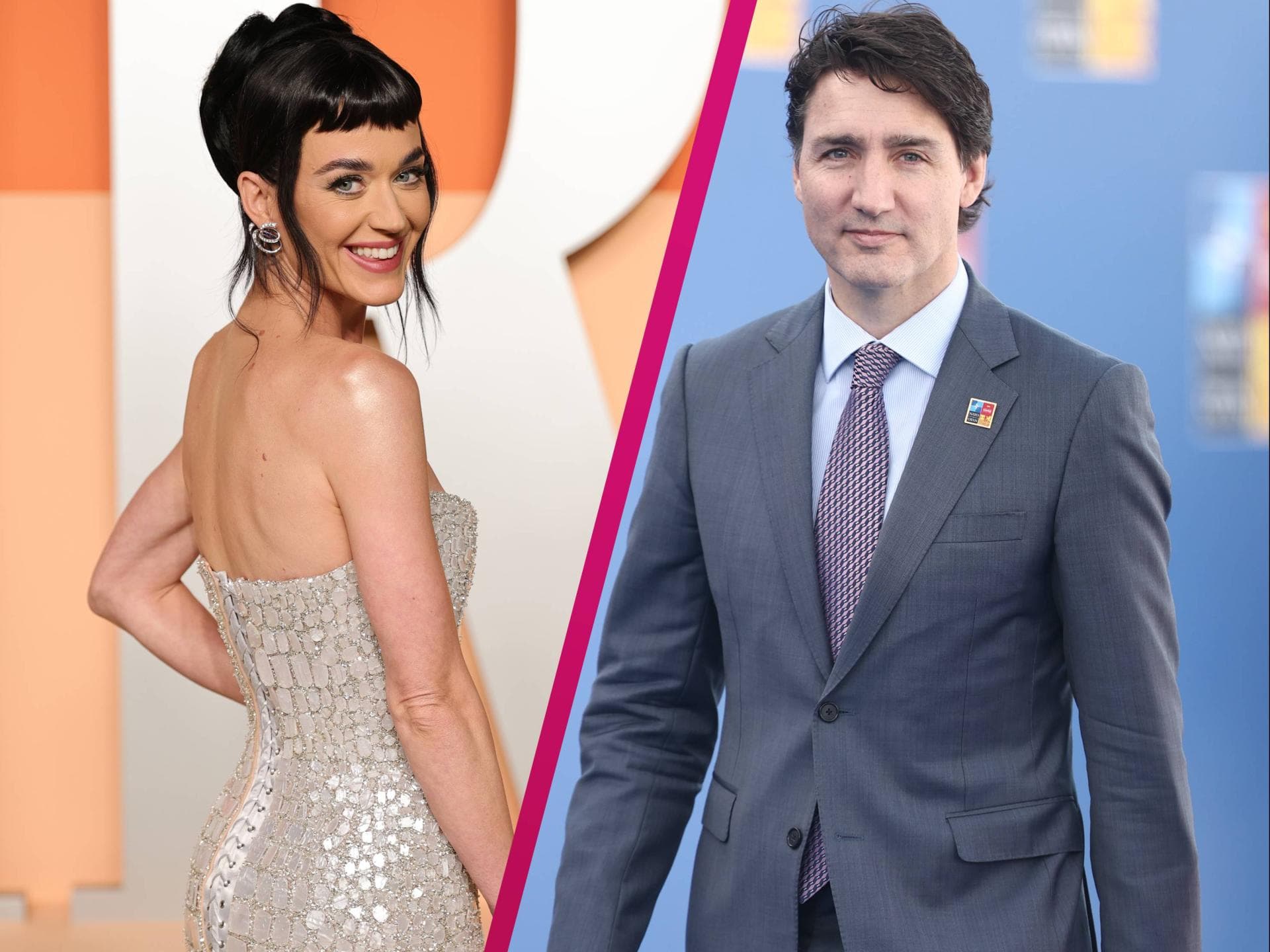 Katy Perry mit Justin Trudeau