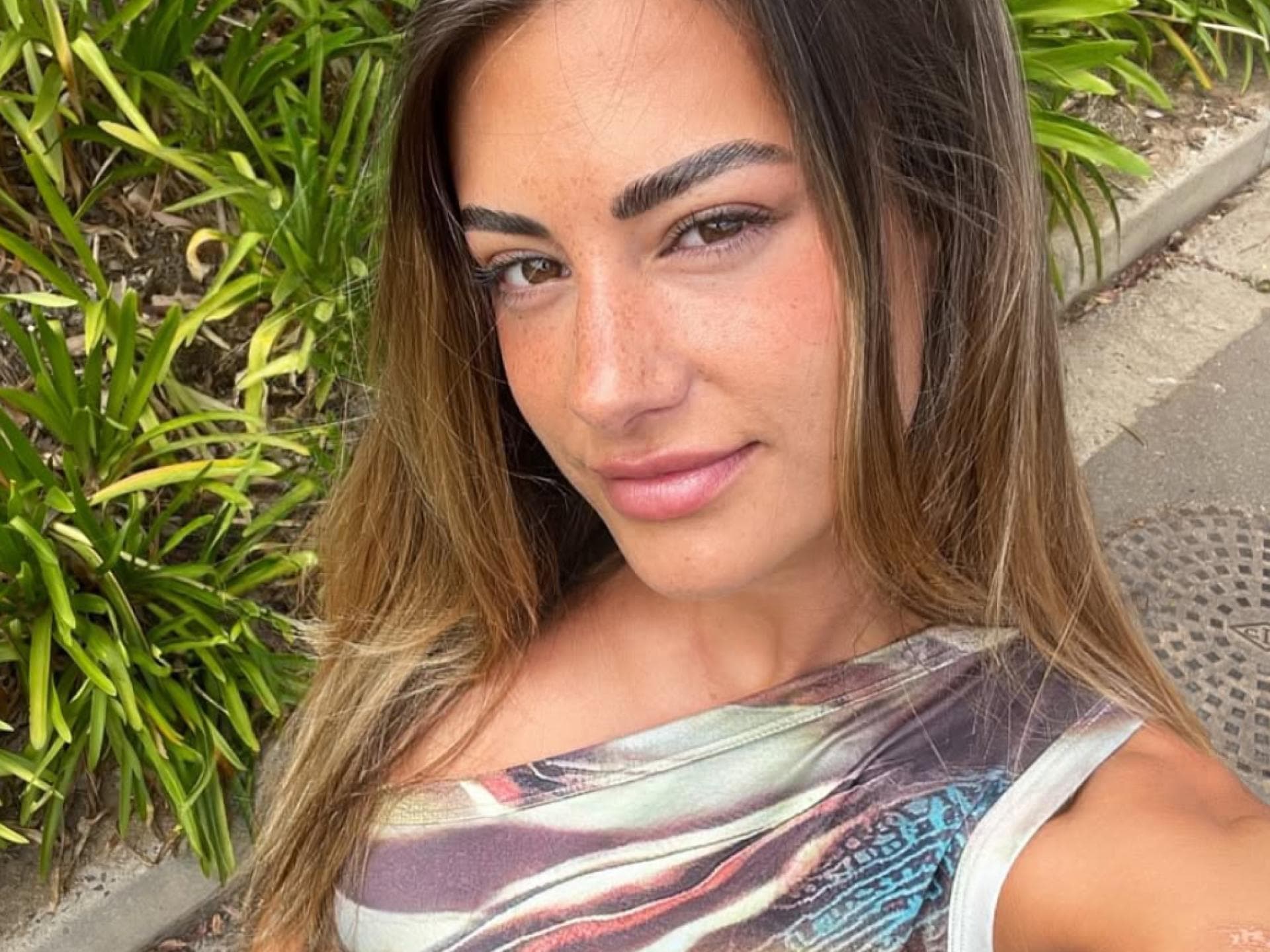 Lena Bachelors Selfie