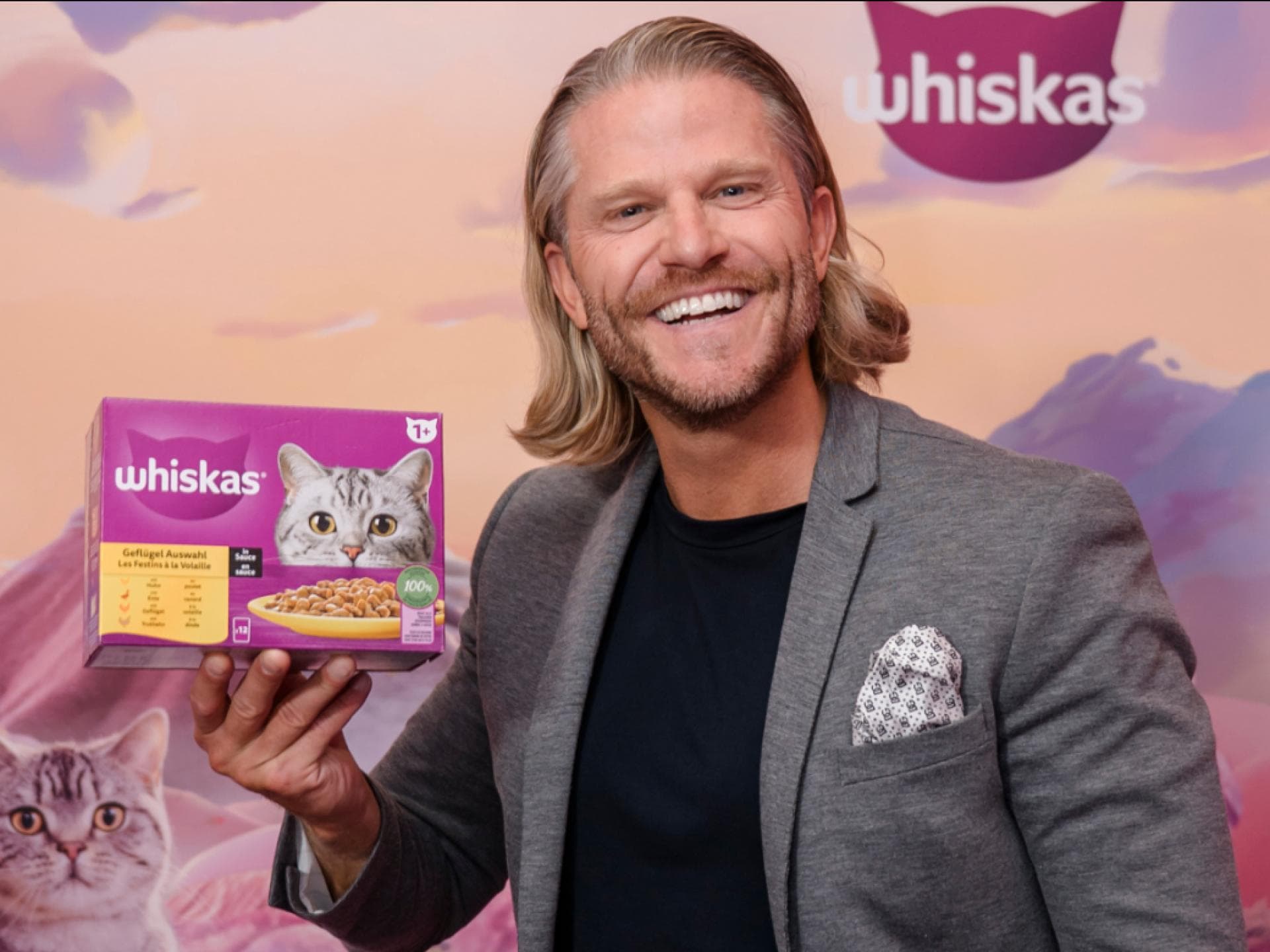 Paul Janke bei Whiskas