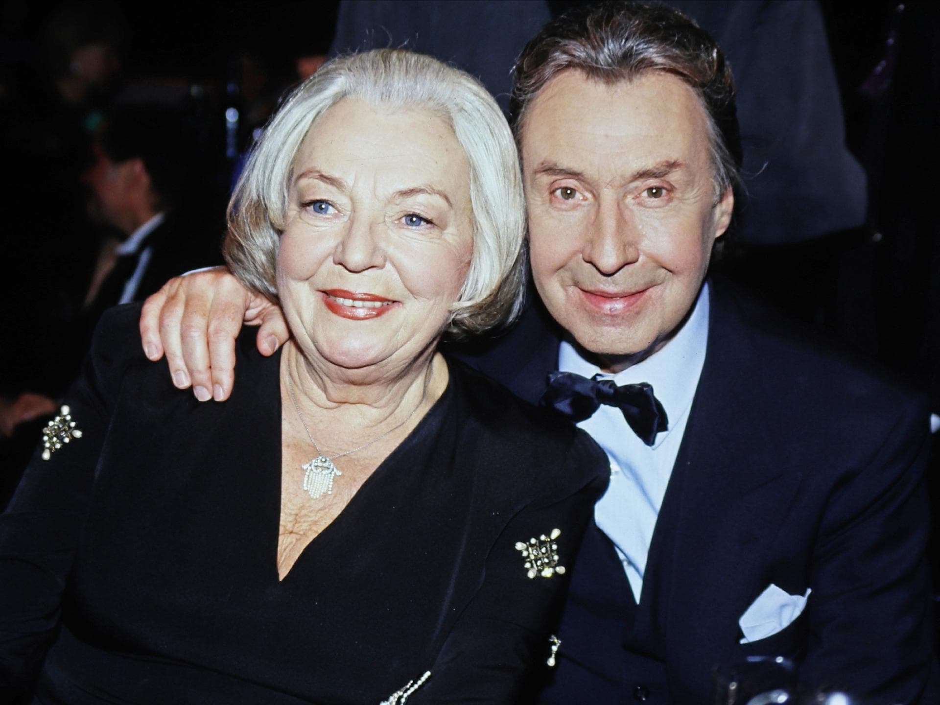 Peter Alexander mit seiner Ehefrau Hilde